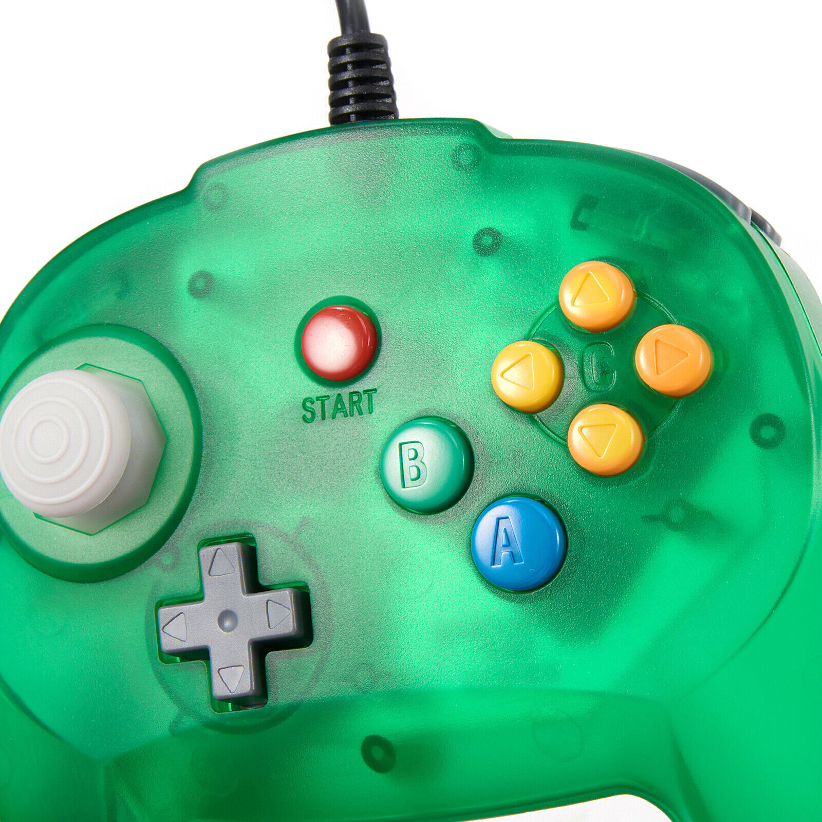 Wired USB Classic N64 Controller Gamepad For PC MAC Raspberry Pi 3 Joystick
