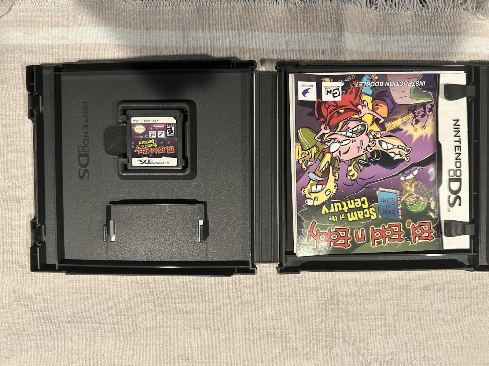 D3 Publisher Ed, Edd n Eddy: Scam of the Century Nintendo DS 2007 Manual