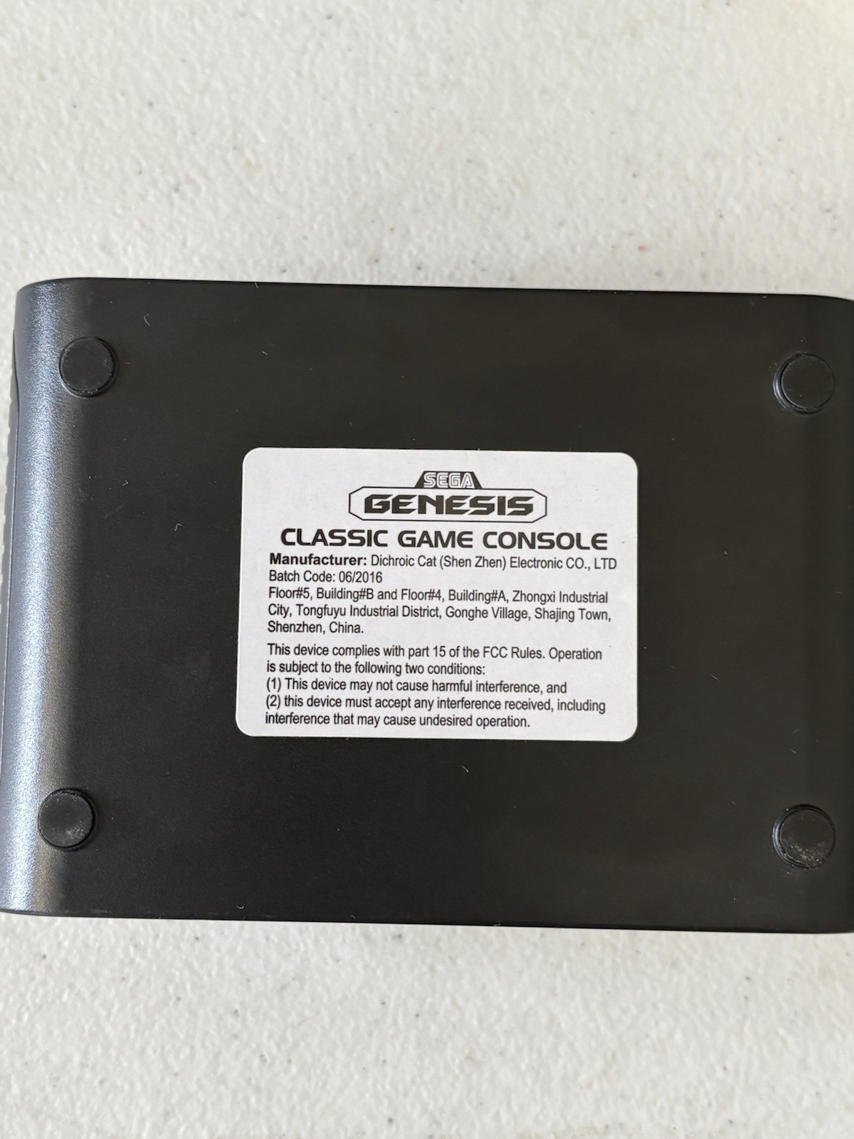 AtGames Sega Genesis Classic Mini Game Console w/80 Built-In Games 1 Controller