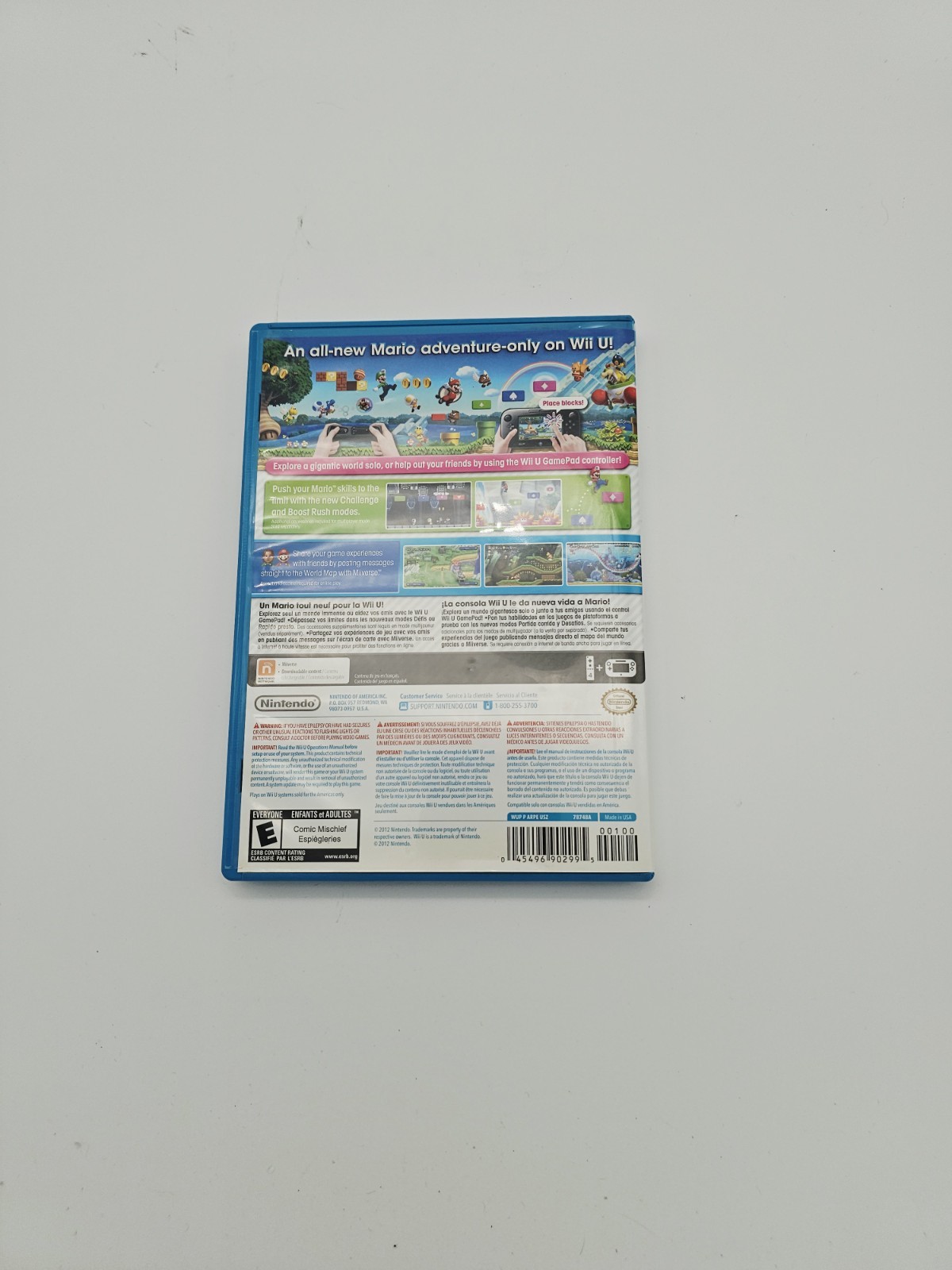New Super Mario Bros. U (Nintendo Wii U, 2012)
