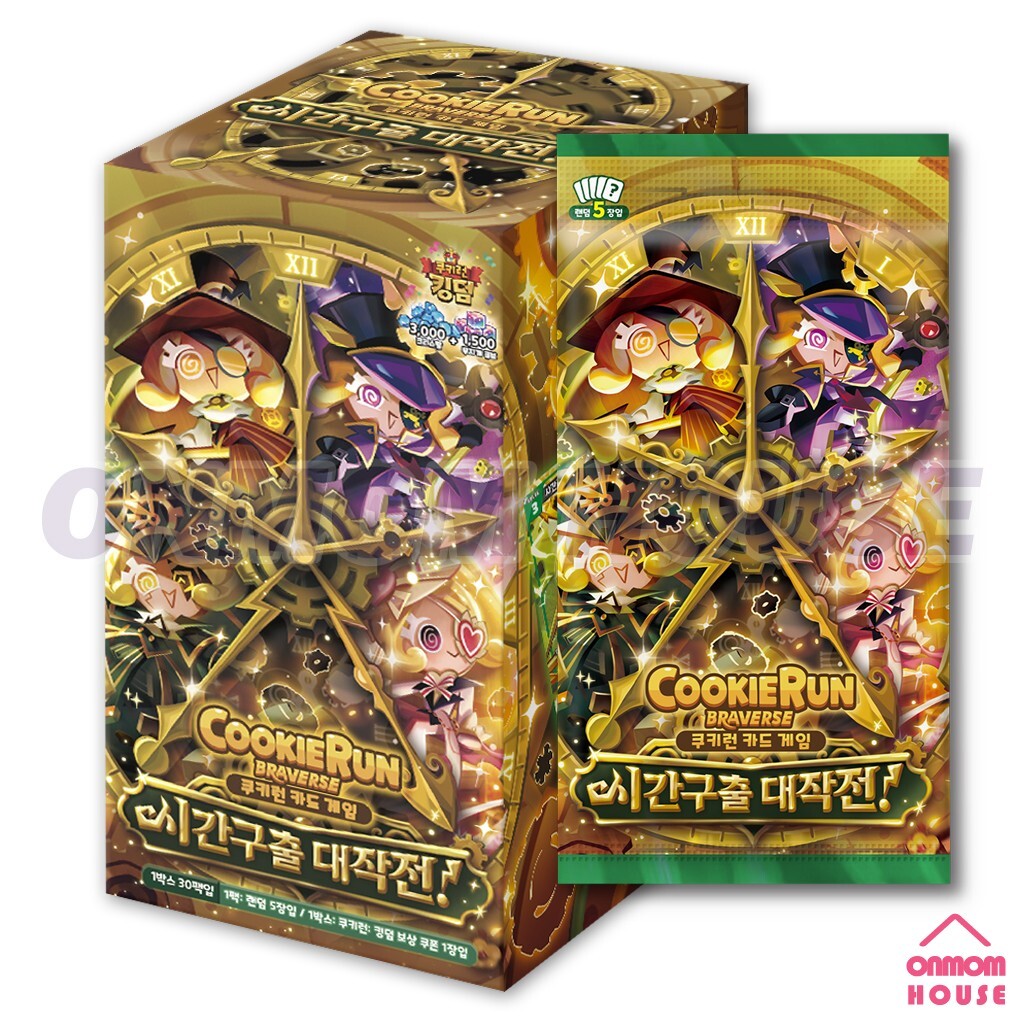 NEW Cookie Run Kingdom Card Collection, CookieRun Braverse TCG Starter Deck 3