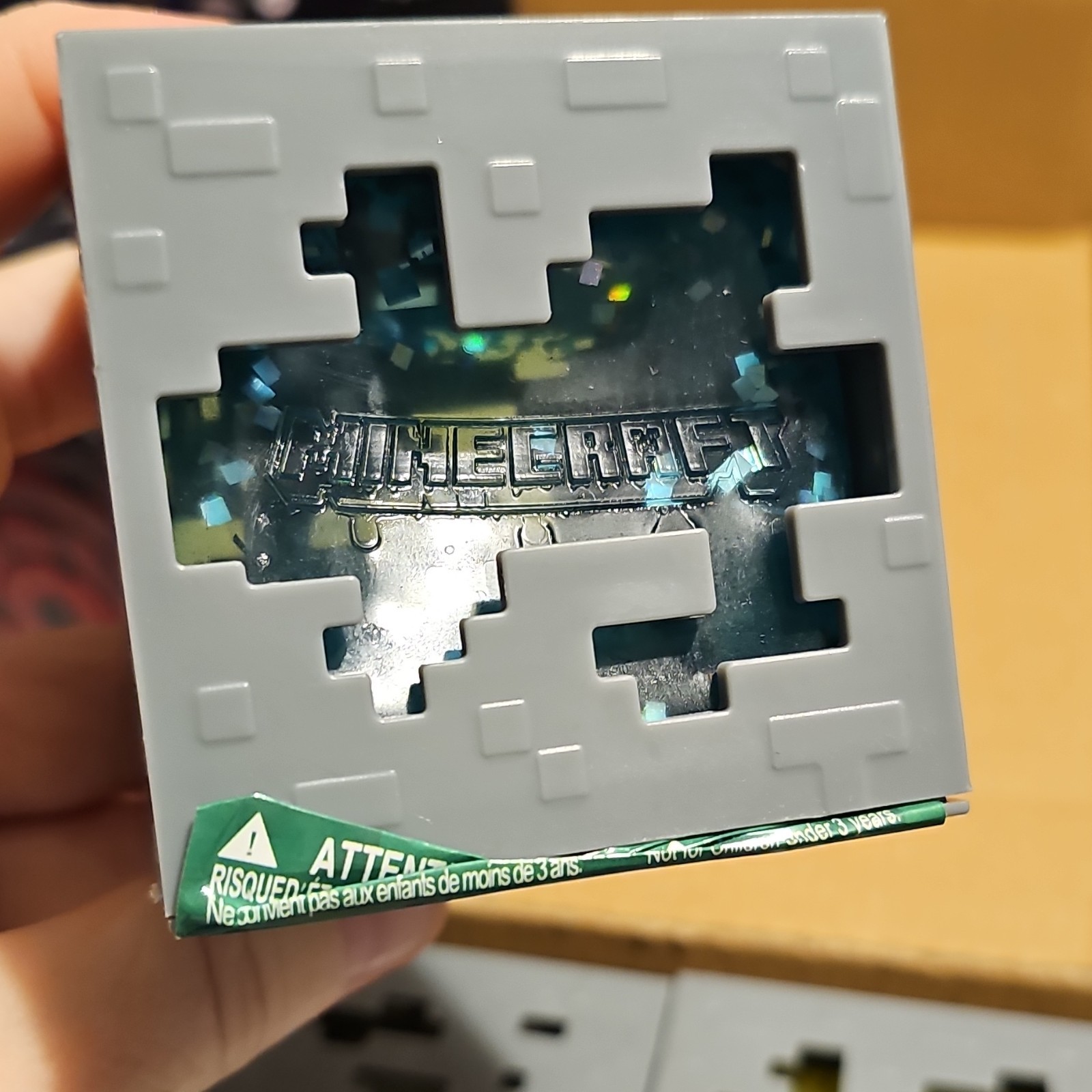 Jelly Belly Glow in the Dark Minecraft Creeper Jelly Cubes Candy Toy 2015