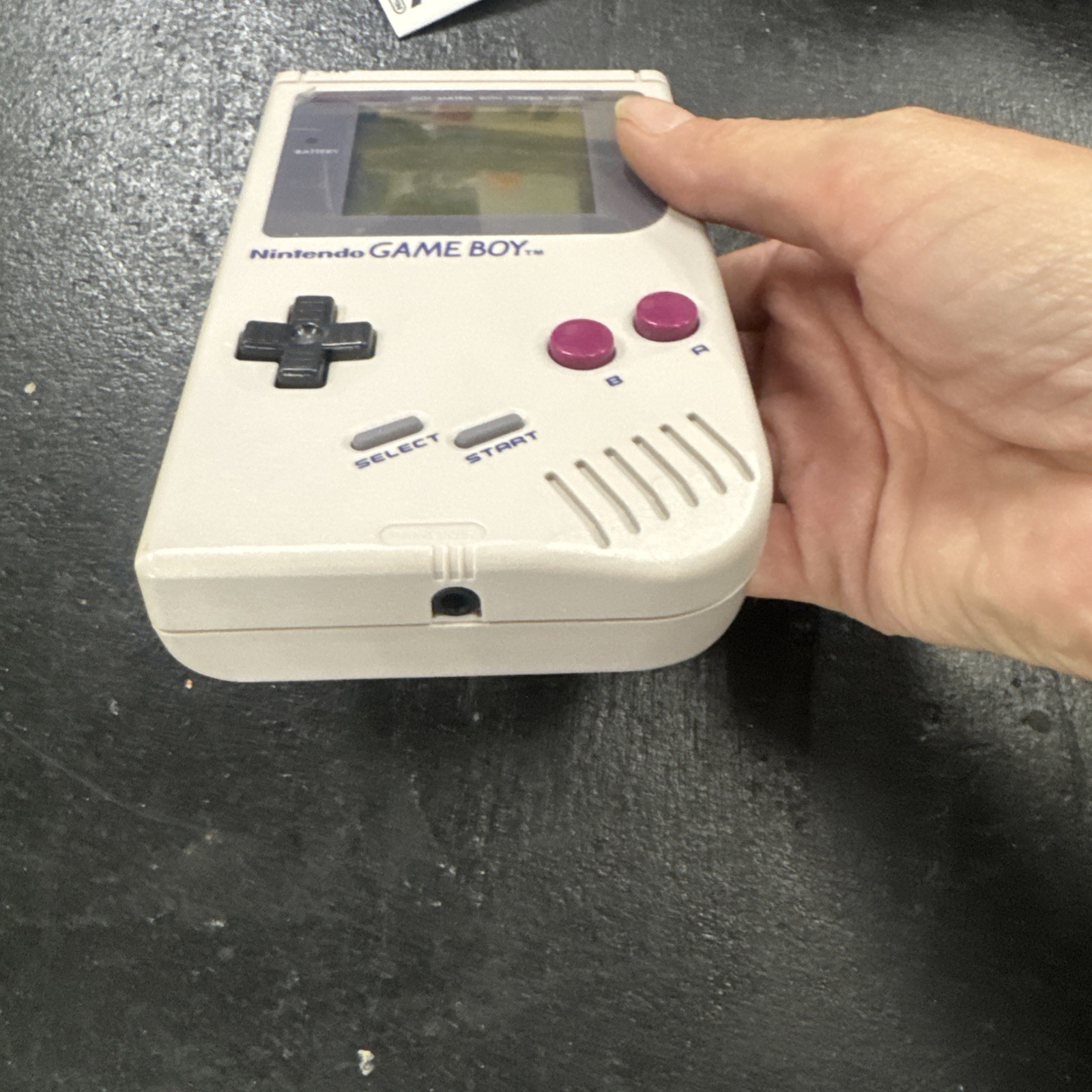 Nintendo Game Boy Launch Edition Handheld System – Complete Matching Serial #s