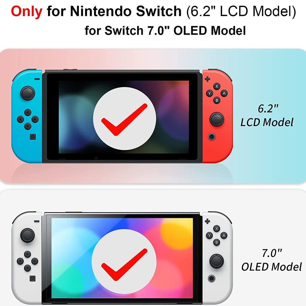 NEWDERY External Battery Station for Nintendo Switch/Switch OLED Charger Case
