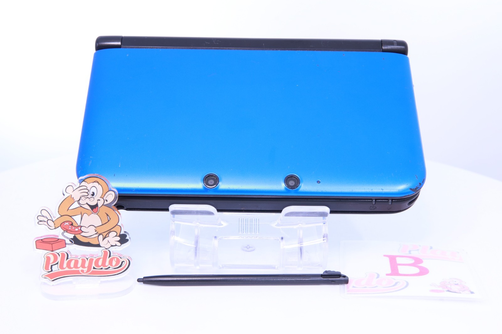JP Game Nintendo 3DS LL XL Blue Black [Rank :B] Region-locked