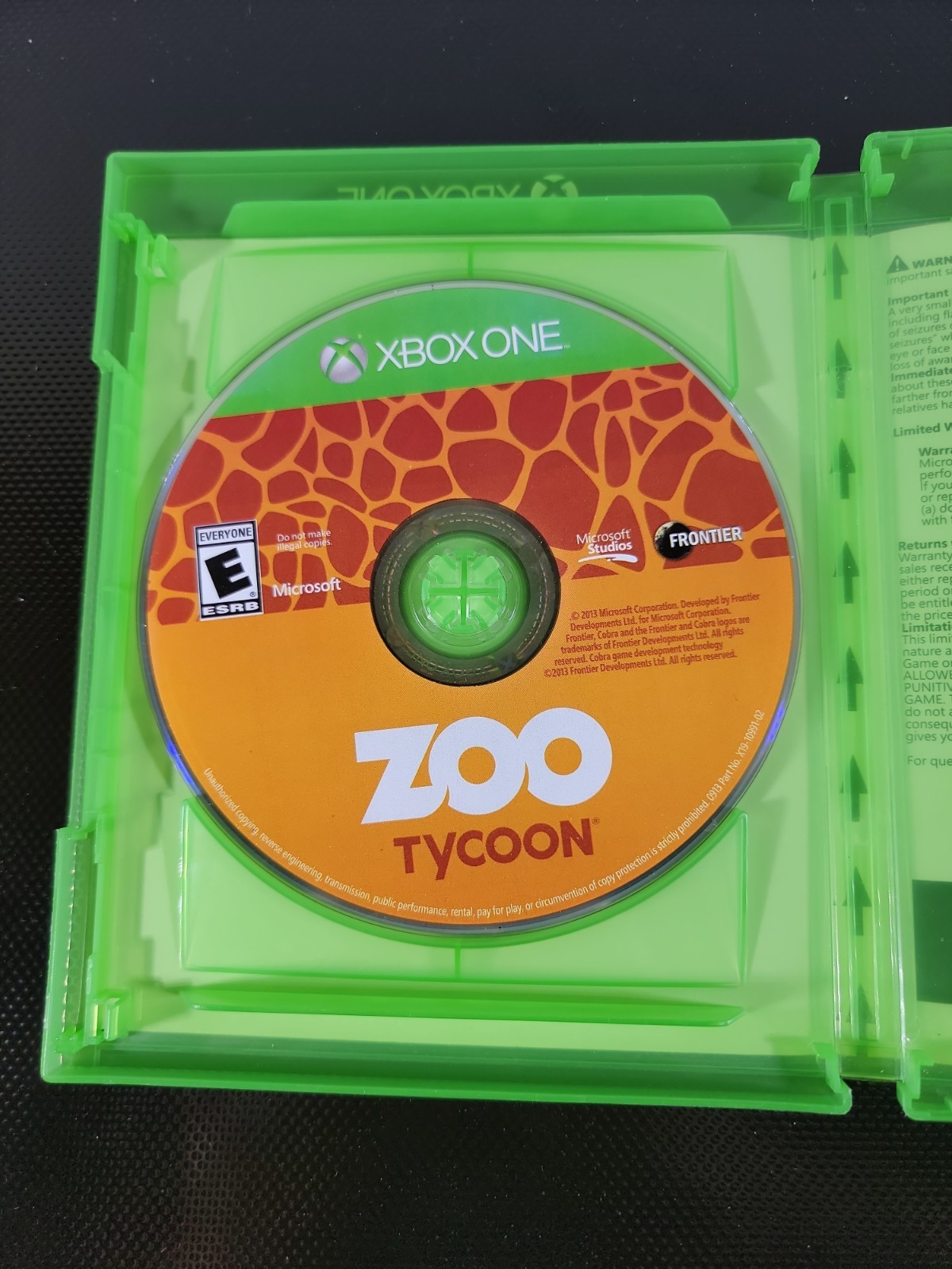 Zoo Tycoon Simulation Game Microsoft Xbox One