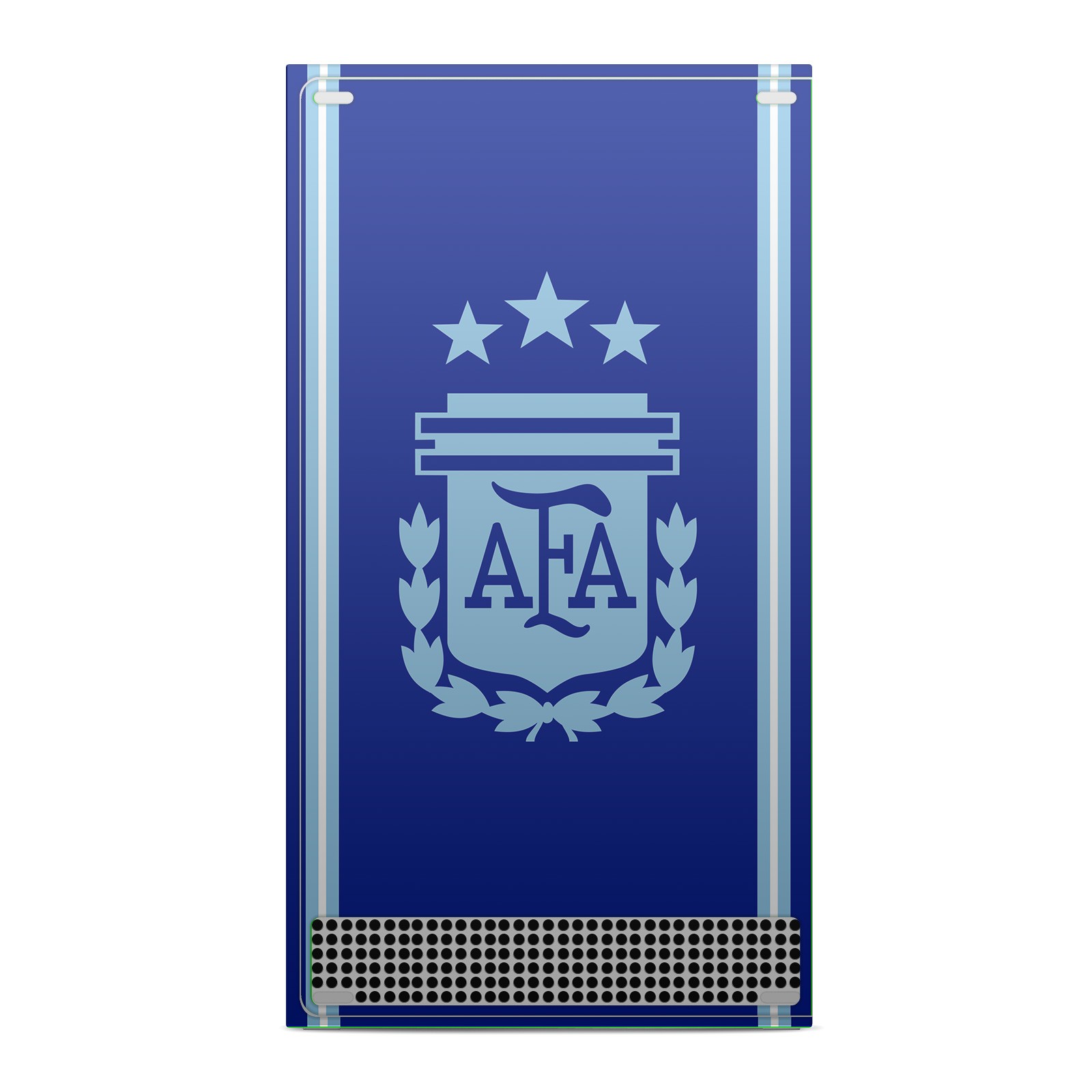 ARGENTINA FOOTBALL TEAM 2024/25 CREST KIT VINYL SKIN FOR XBOX SERIES S CONSOLE