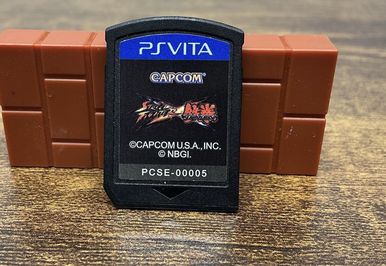 Street Fighter X Tekken (Sony PlayStation Vita, 2012) Cart Only Tested