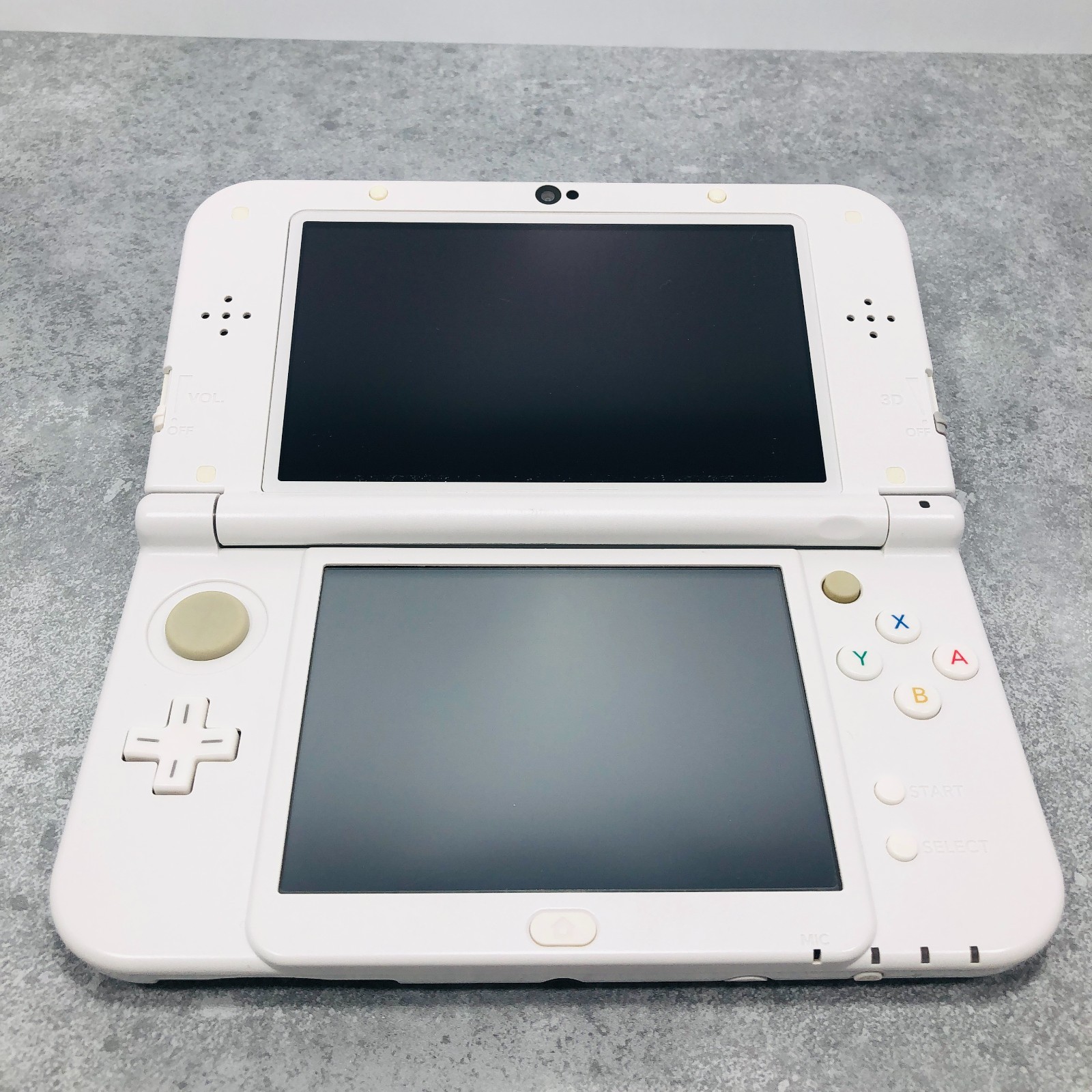 [EX+3] New Nintendo 3DS XL LL Pearl White Console Working Tested Japanese ver