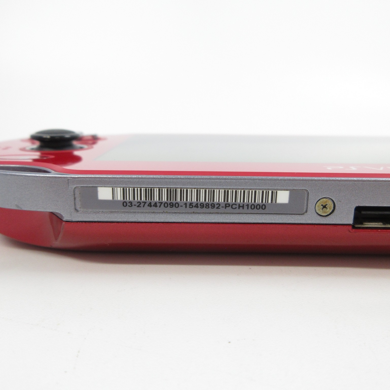 【Very Good】Sony PS Vita PCH-1000 Cosmic Red Wi-Fi Model Console only #Arr08/0706