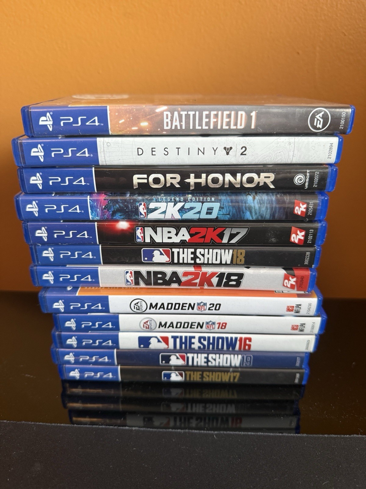 Sony PlayStation 4 500GB Console Bundle 12 Games 2 Controllers All Wires Working