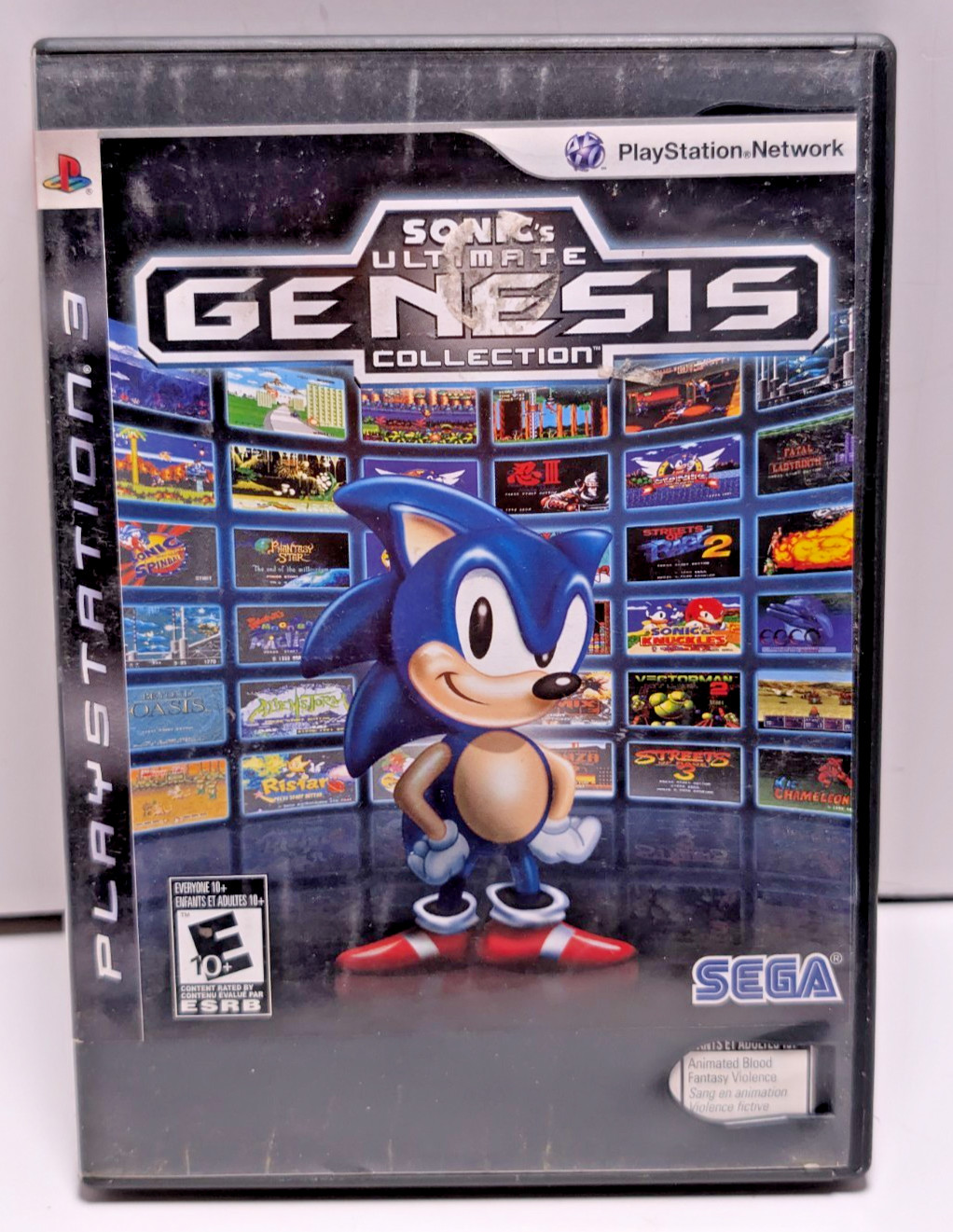 Sonic’s Ultimate Genesis Collection PS3 PlayStation 3 CIB Black Label SEGA