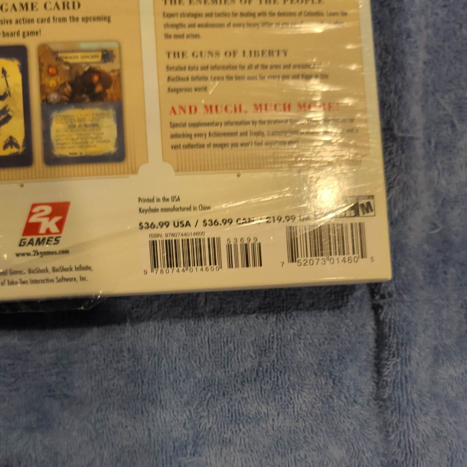 Bioshock Infinite Official Limited Edition Strategy Guide Hardcover Sealed w Key