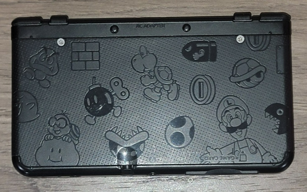 Nintendo 3DS Original Black Friday Black Super Mario Edition Handheld System