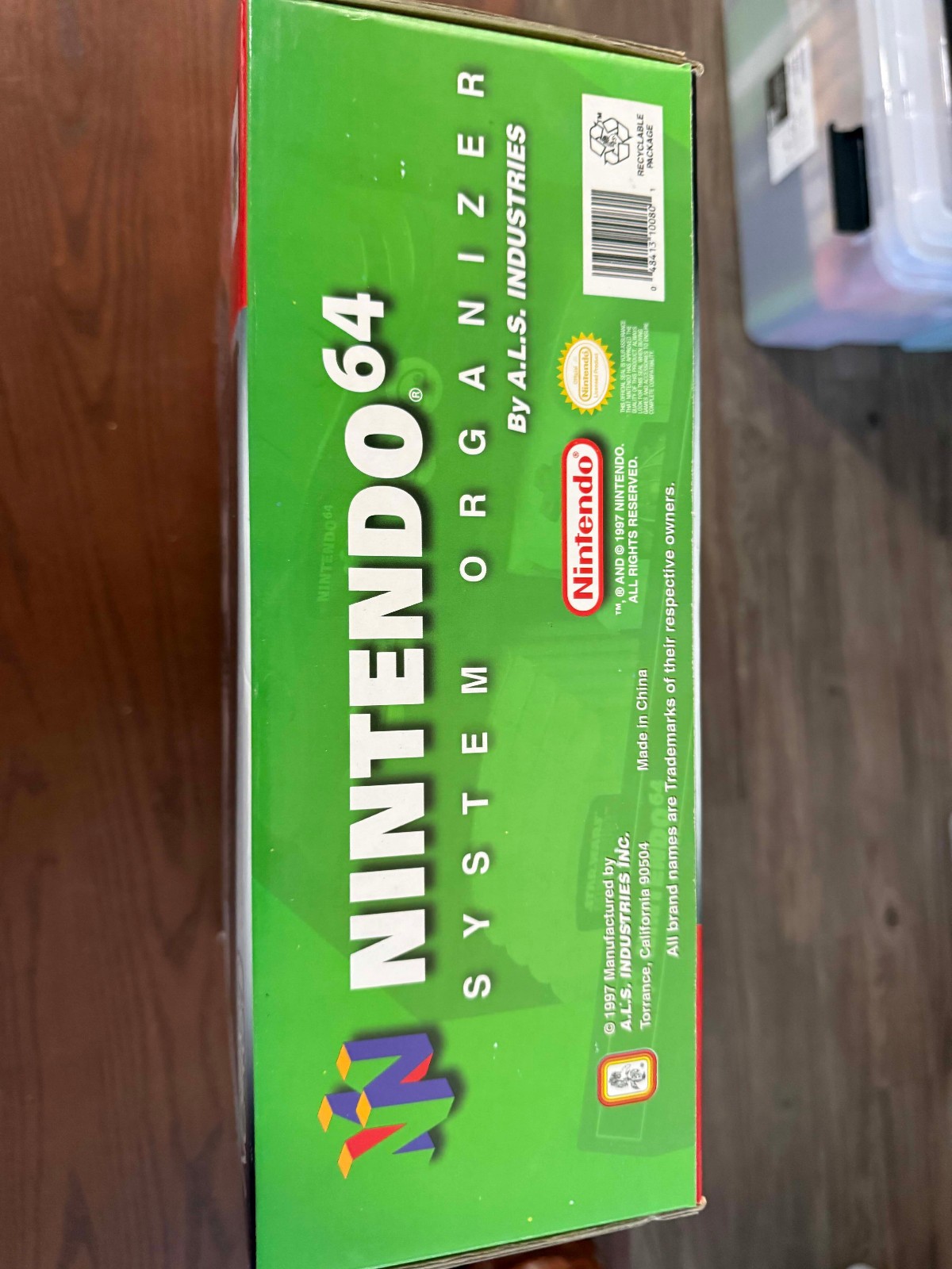 Official Nintendo 64 System Organizer – AUTHENTIC, CIB, SEE PICS