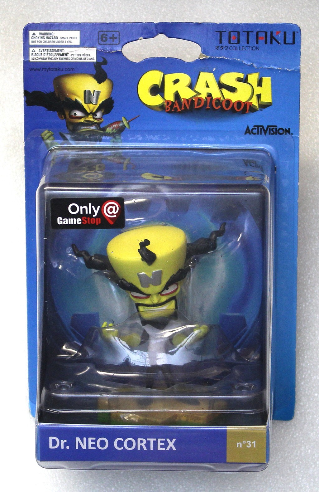 Dr. Neo Cortex 2018 Totaku Activision Game Stop Crash Bandicoot