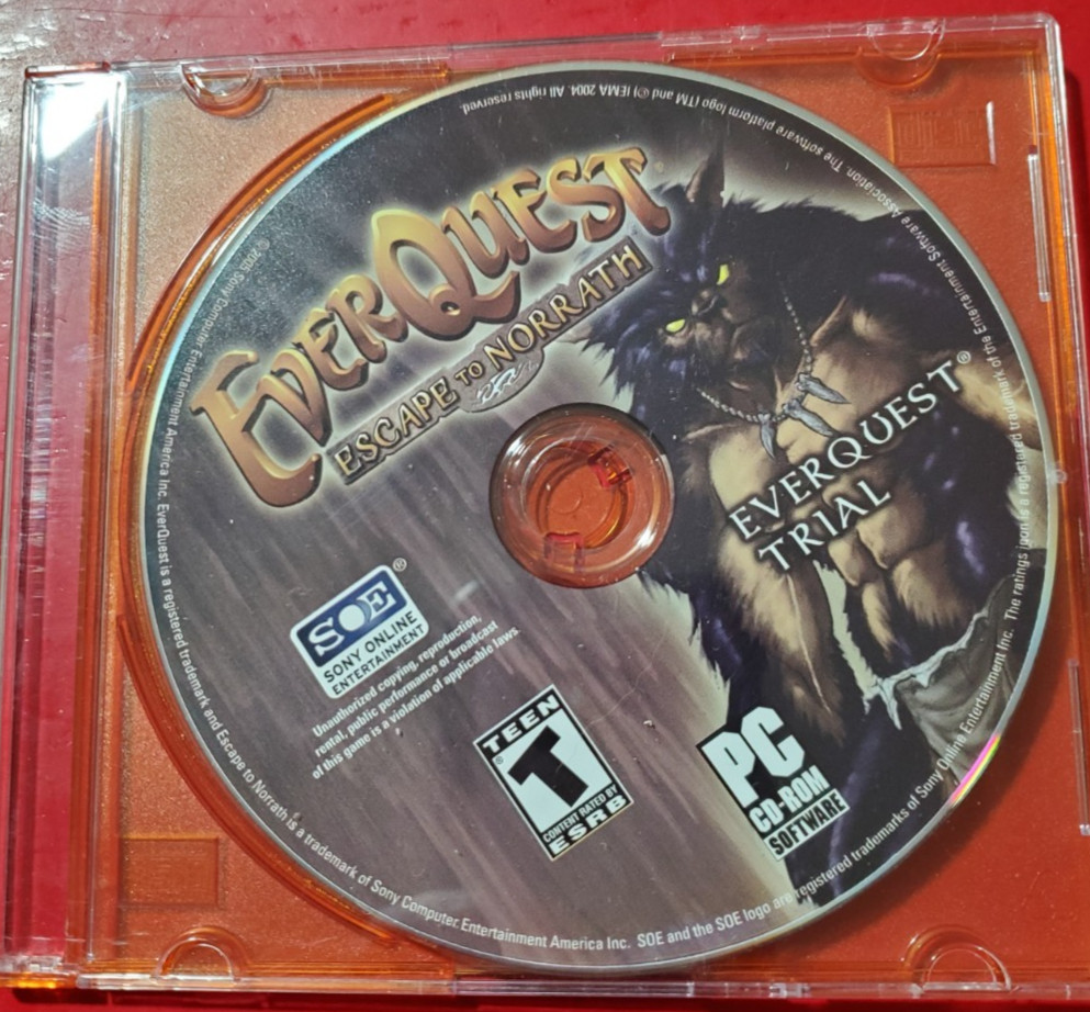 Rare Unique Lot of 14 EverQuest PC-CD Rom Video Games and Expansions