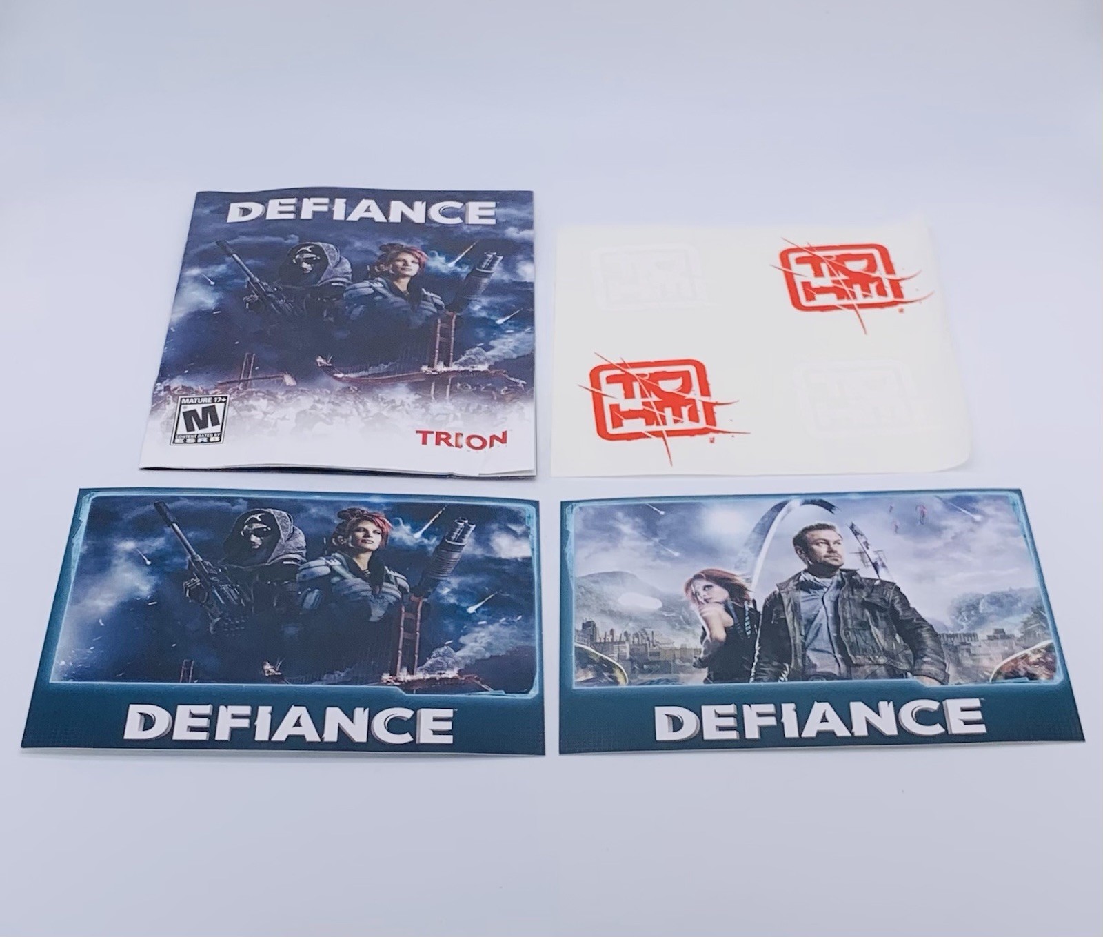 Defiance Sony PS3, 2013 Trion – Complete w/ Manual 2 Cards & Stickers CIB Tested