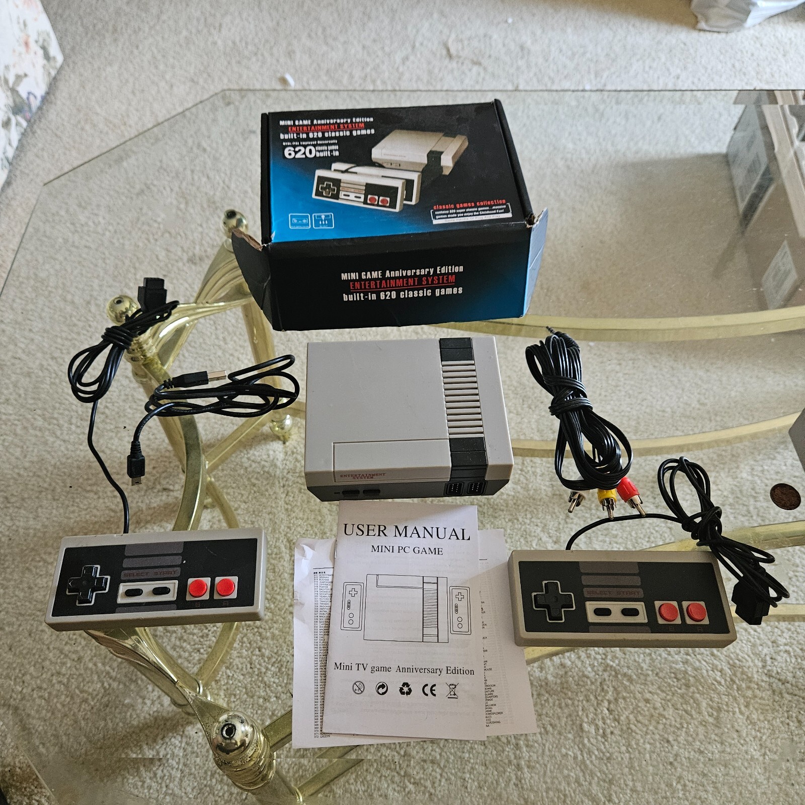 Nintendo Classic Mini SNES 512MB Game Console – Gray