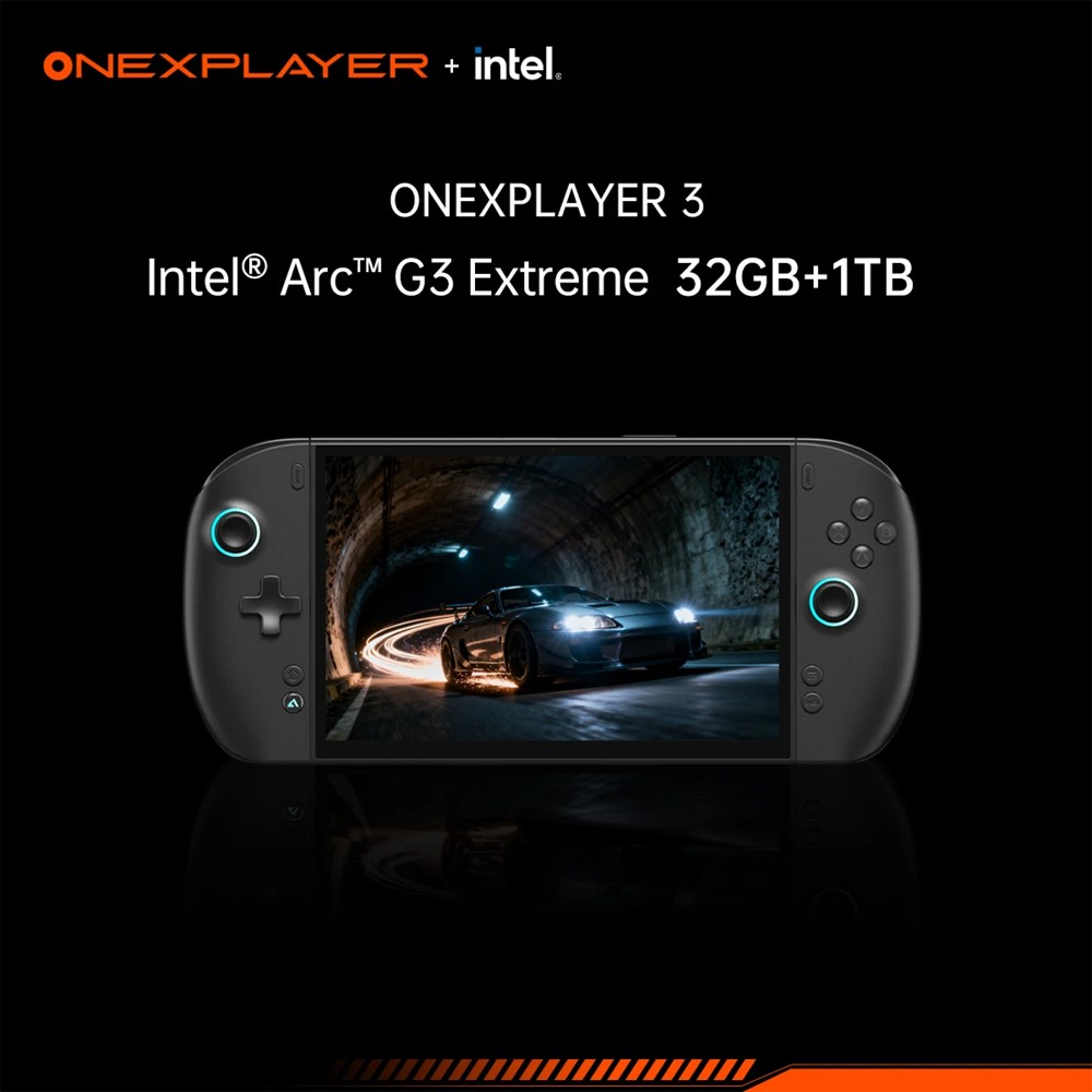 Pre-order: OneXPlayer 3 8.8″ 3 in 1 Gaming Handheld PC 32GB+1TB G3 Extreme
