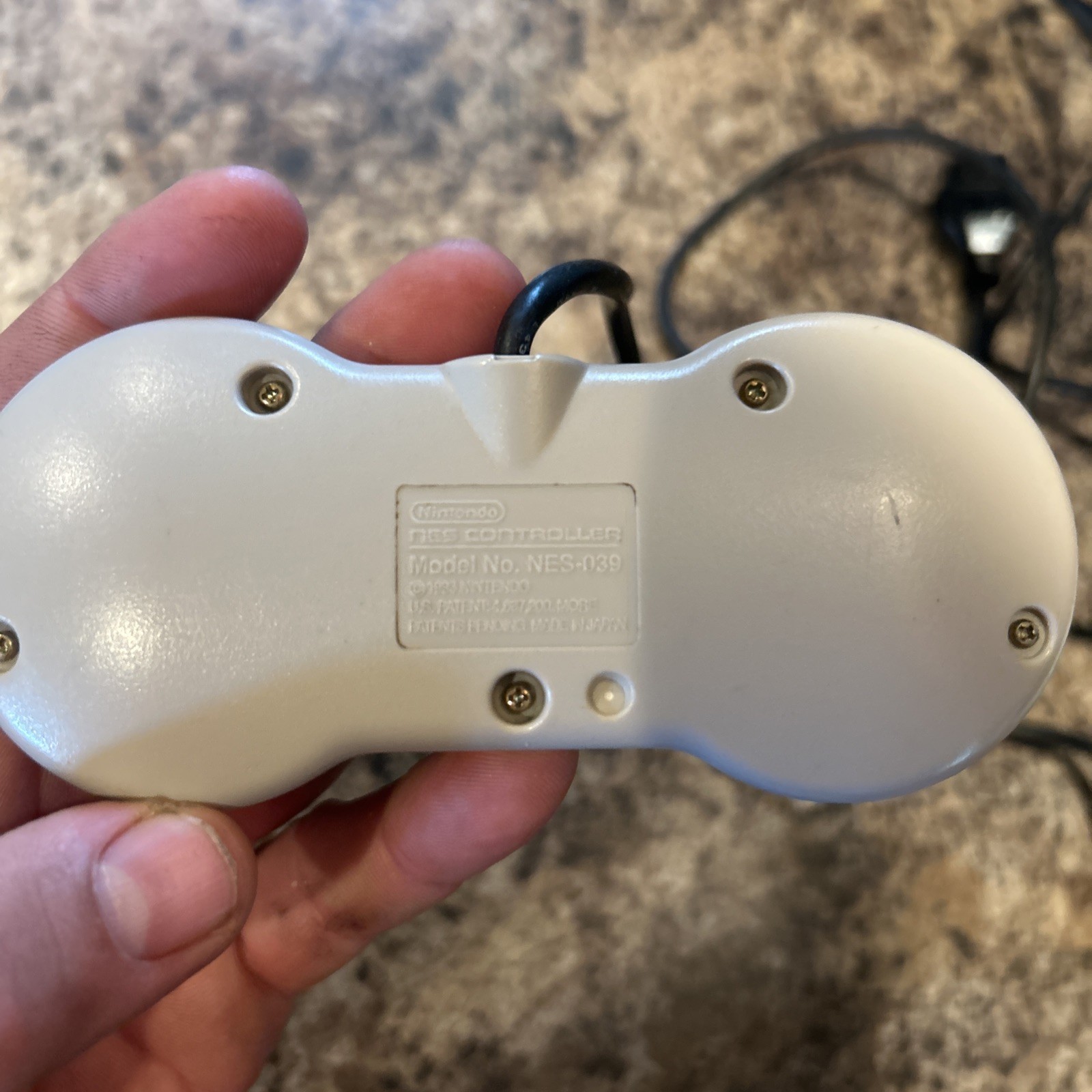 Nintendo NES NES-039 Dog Bone Controller Official Authentic Tested Working