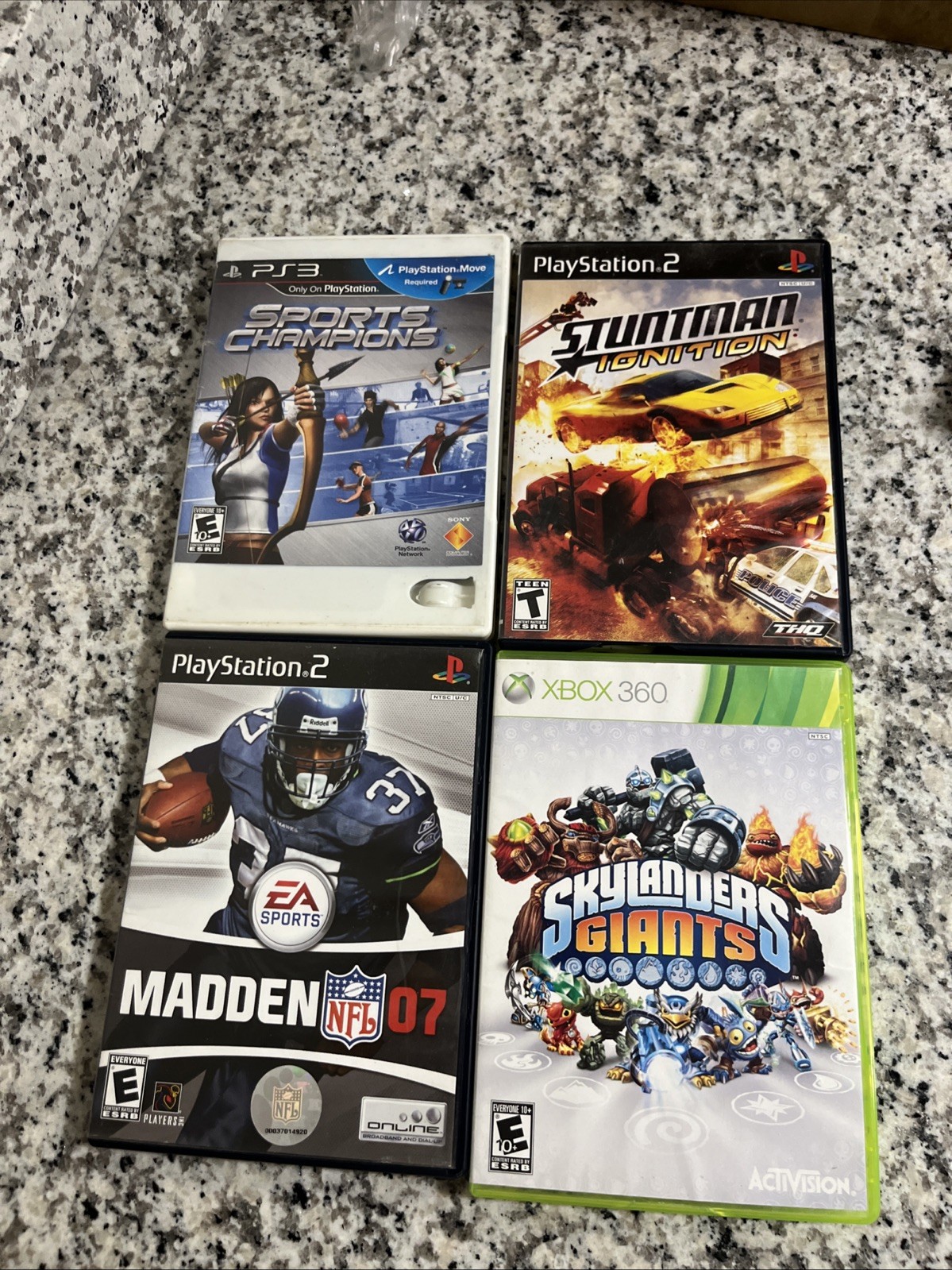 Lot of 60 Xbox 360 Nintendo Games – Heavily Scratched For Resurfacing