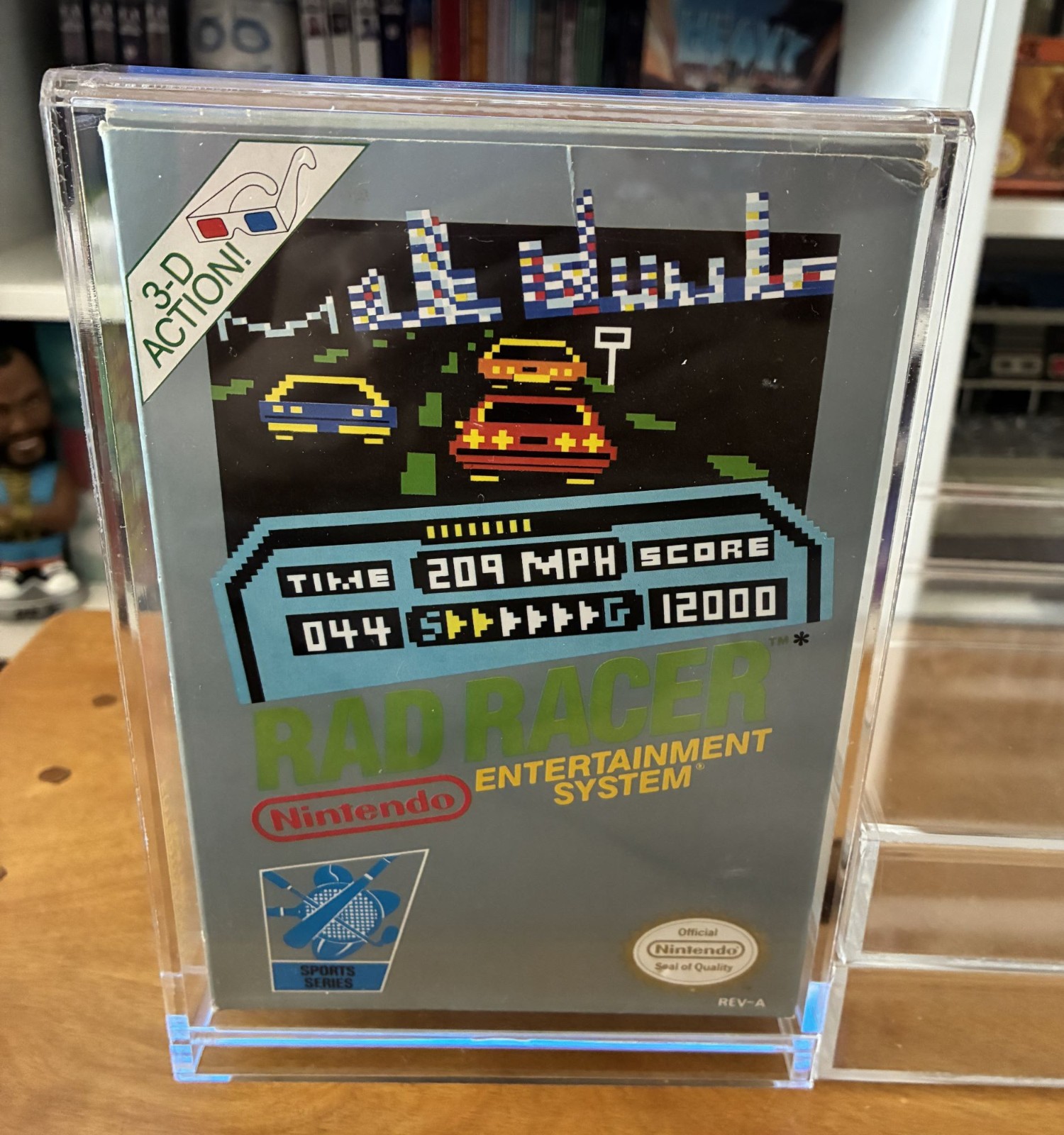 Acrylic Display Case for Nintendo NES Boxed Games