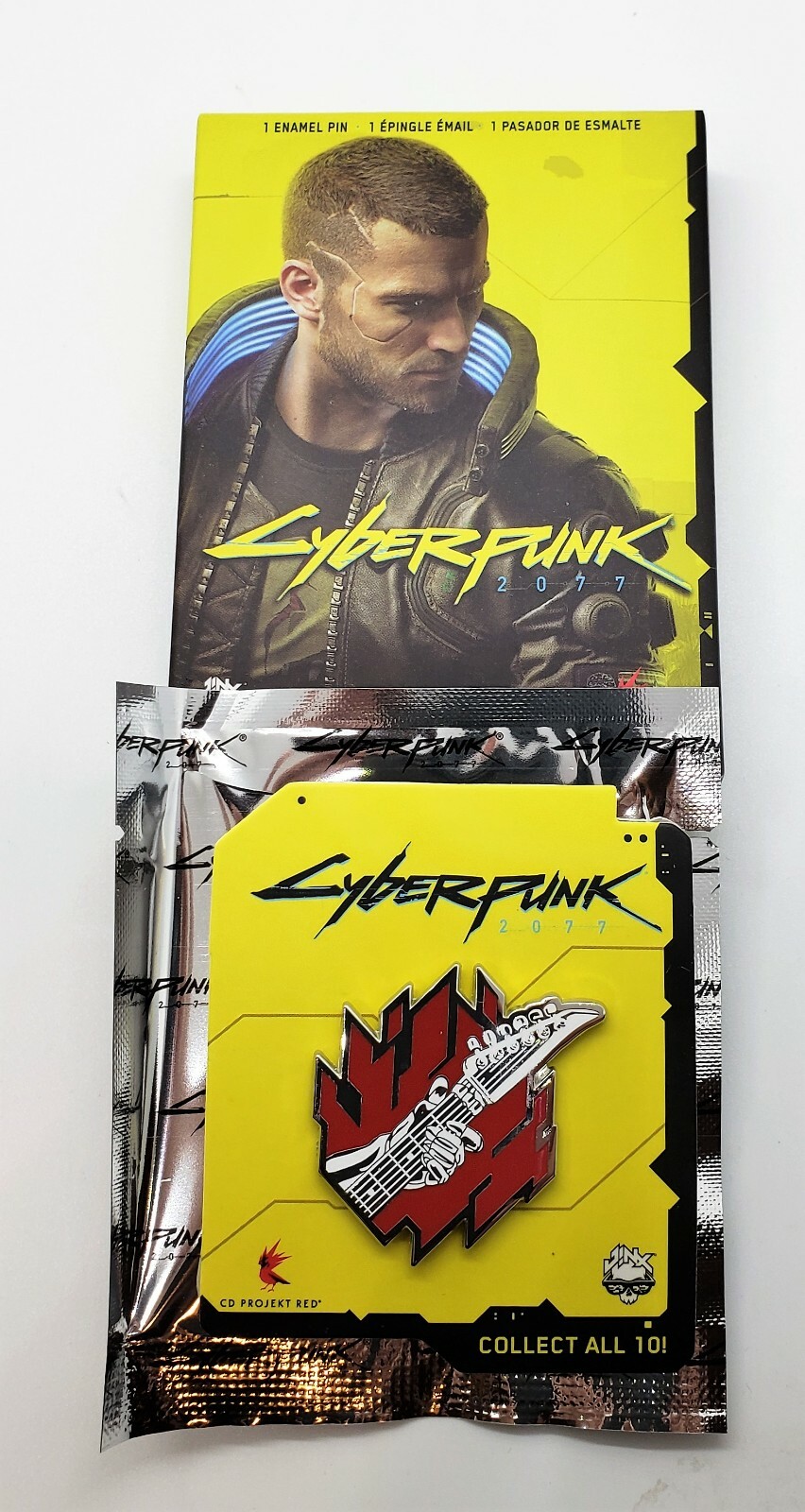Cyberpunk 2077 enamel pins YOU PICK CD Projekt Red singles or set 9 10 blind box