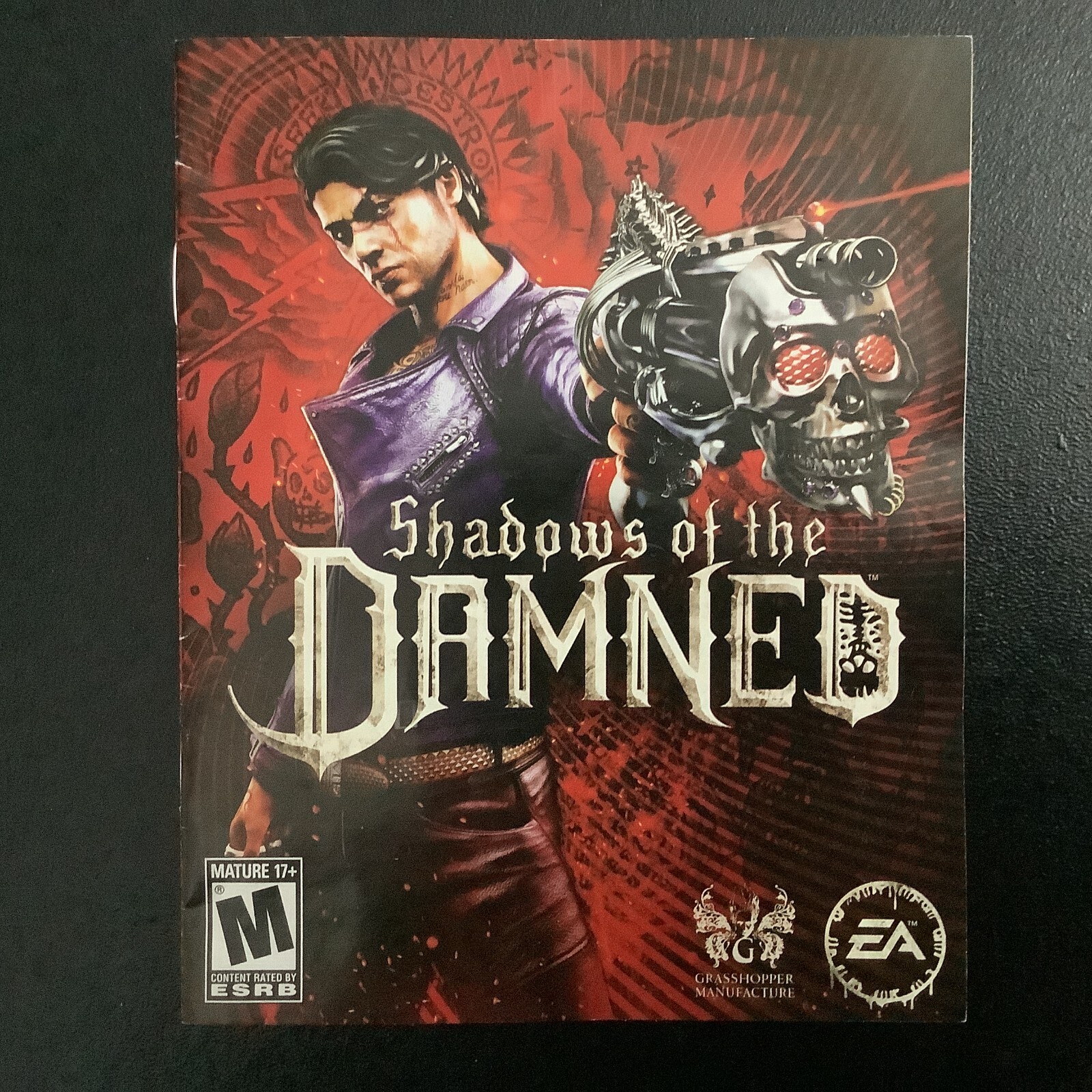 Shadows of the Damned PS3 PlayStation 3 Instruction Manual Only