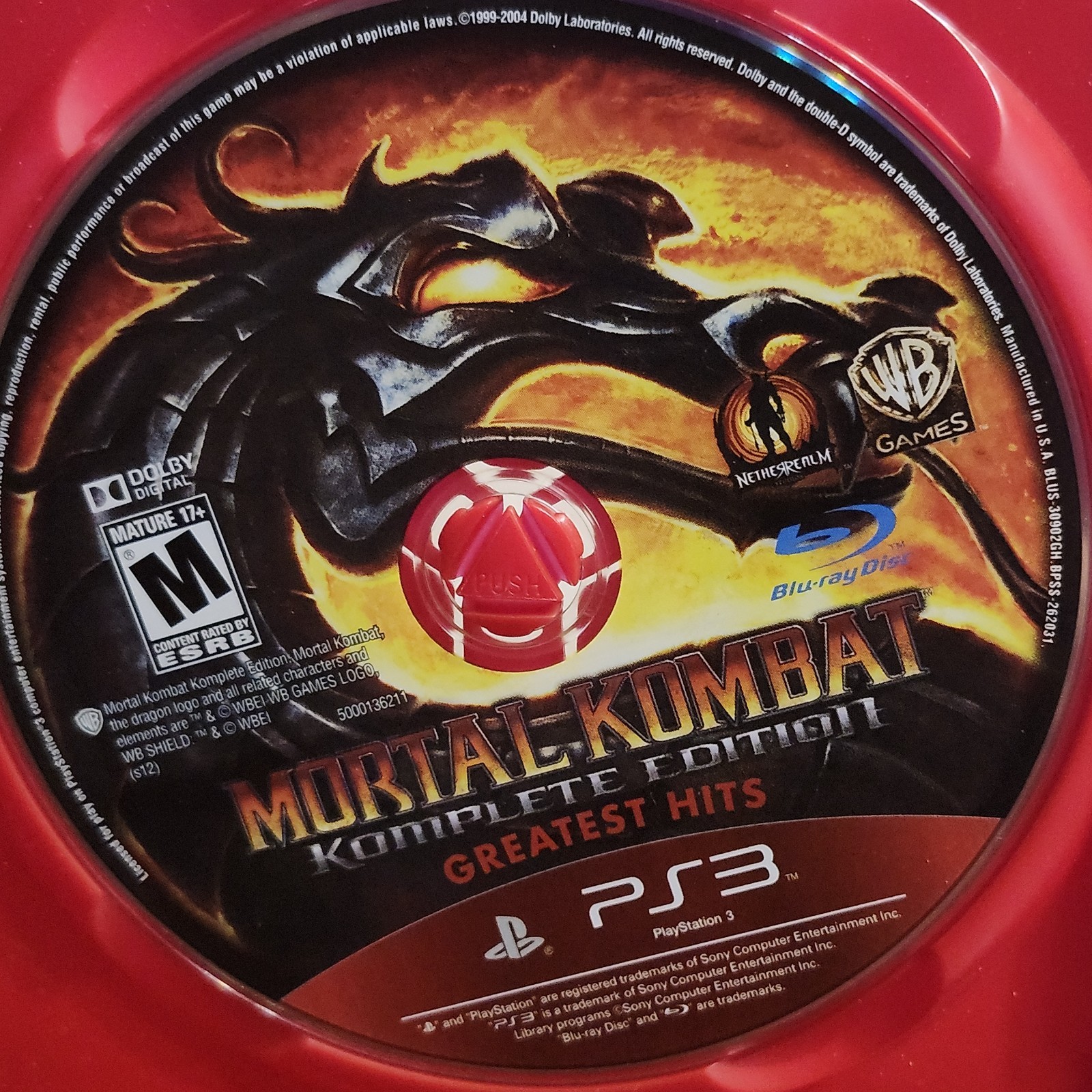 Mortal Kombat – Komplete Edition (Sony PlayStation 3, 2012) Greatest Hits READ
