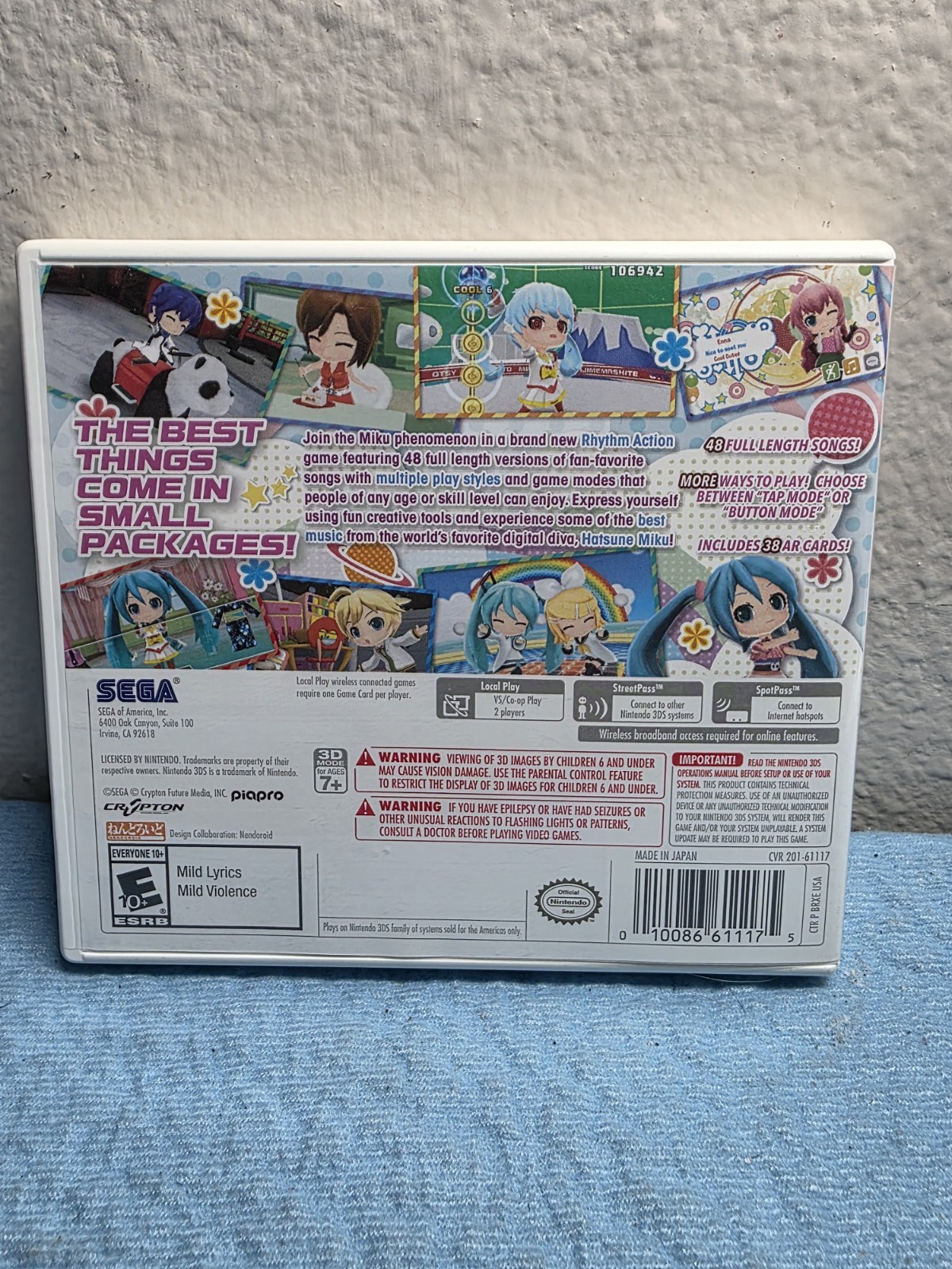 Hatsune Miku: Project Mirai DX (Nintendo 3DS) Tested, With Case And Manual!!