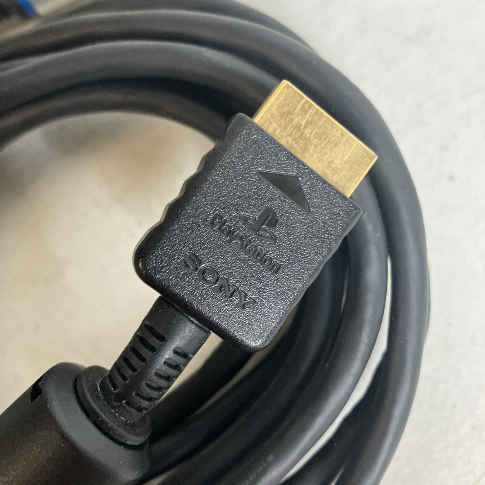 OFFICIAL GENUINE SONY PLAYSTATION PS COMPONENT AV CABLE 5-RCA Gold Tip
