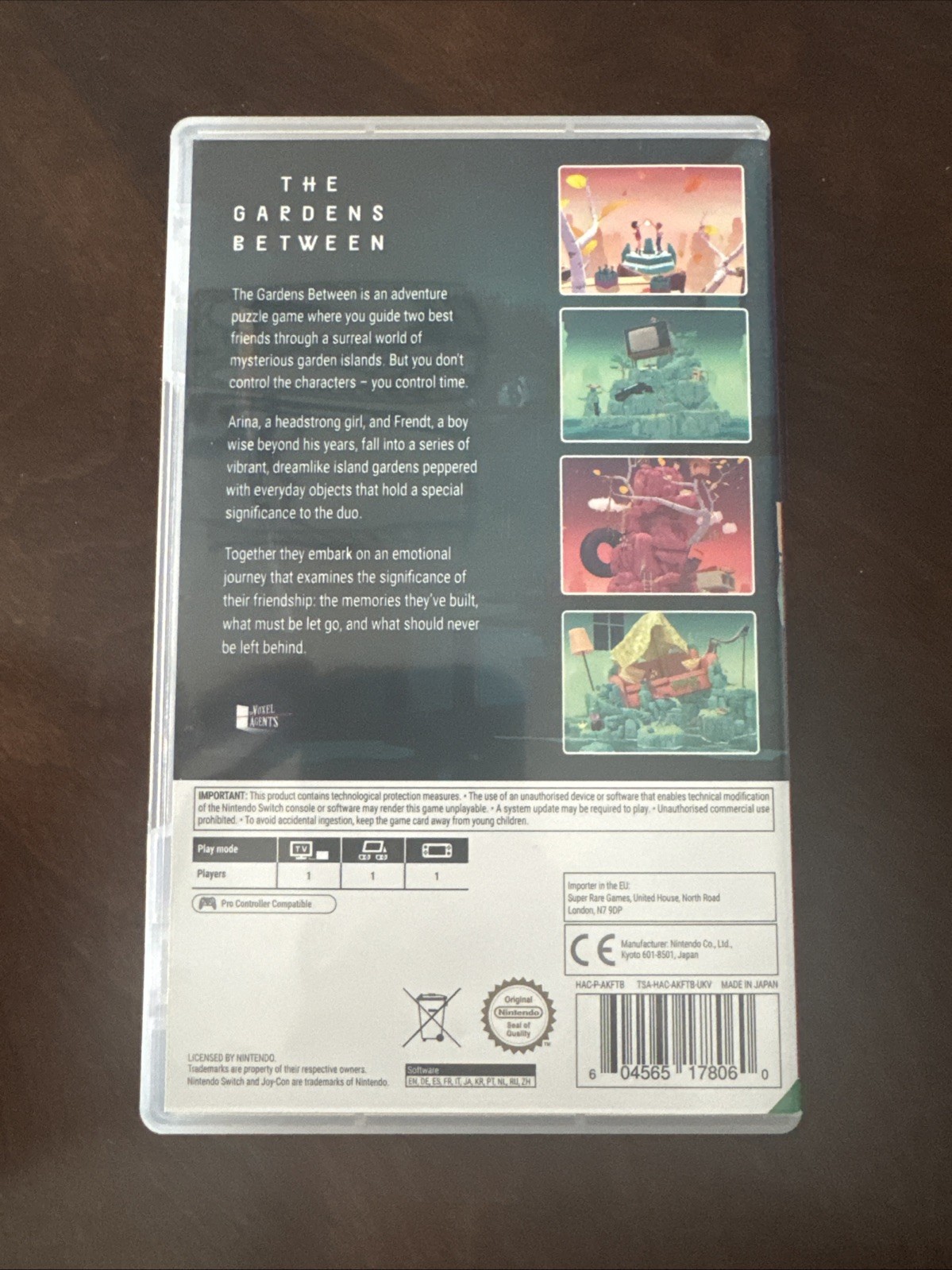 SWITCH: The Gardens Between Switch NSW Super Rare Games