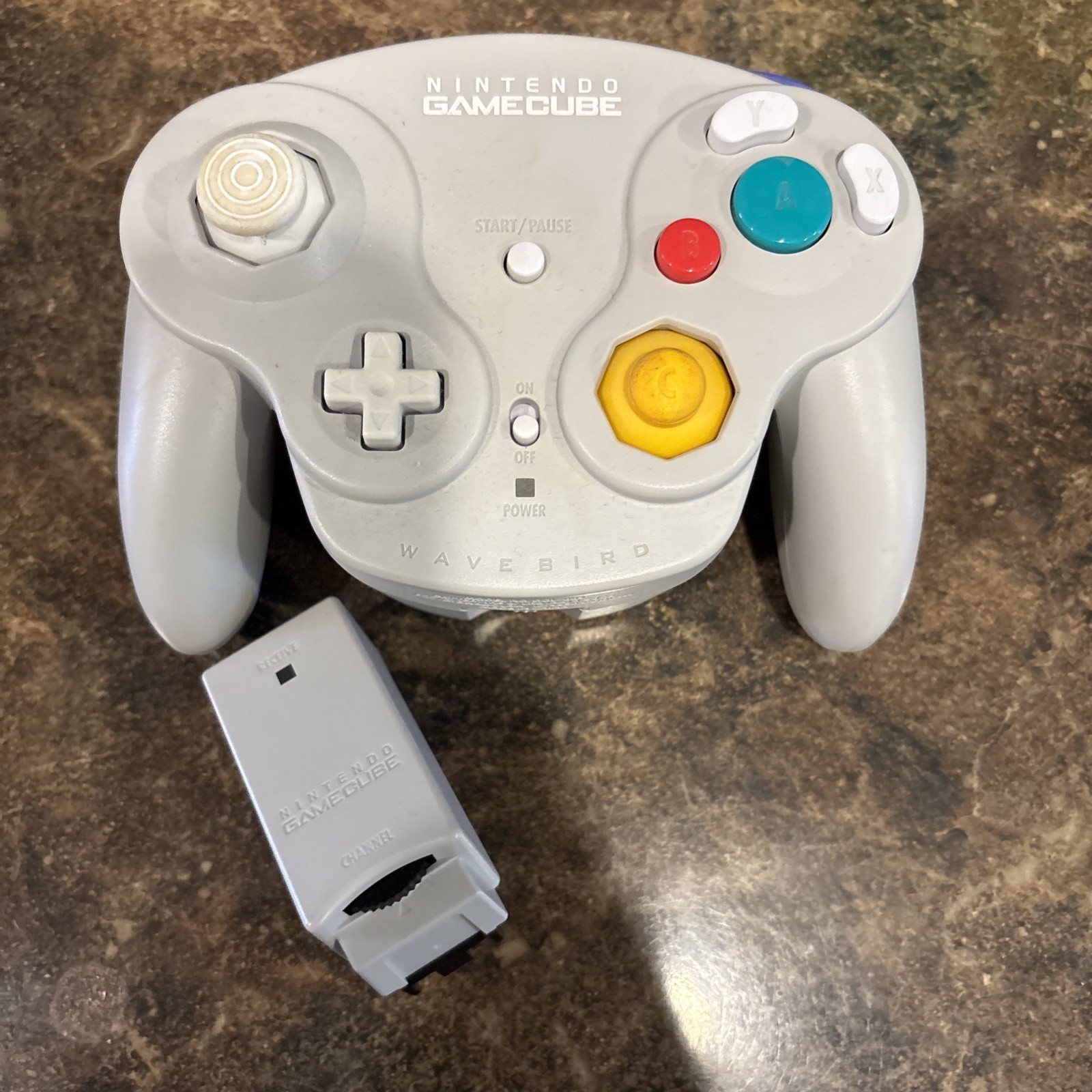 Wavebird Wireless Controller with Receiver – OEM Official (Nintendo GameCube)