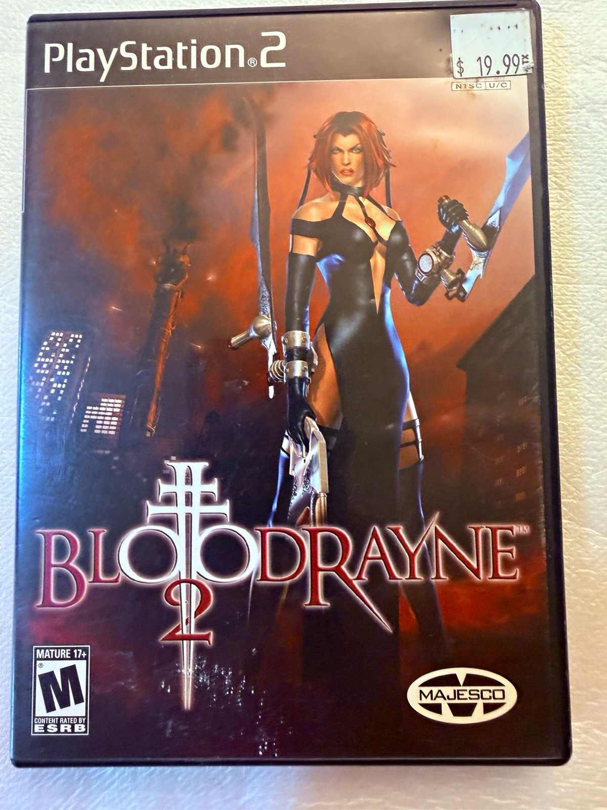 Majesco BloodRayne 2 BloodRayne Series Sony PlayStation 2 PS2 Disc NTSC M