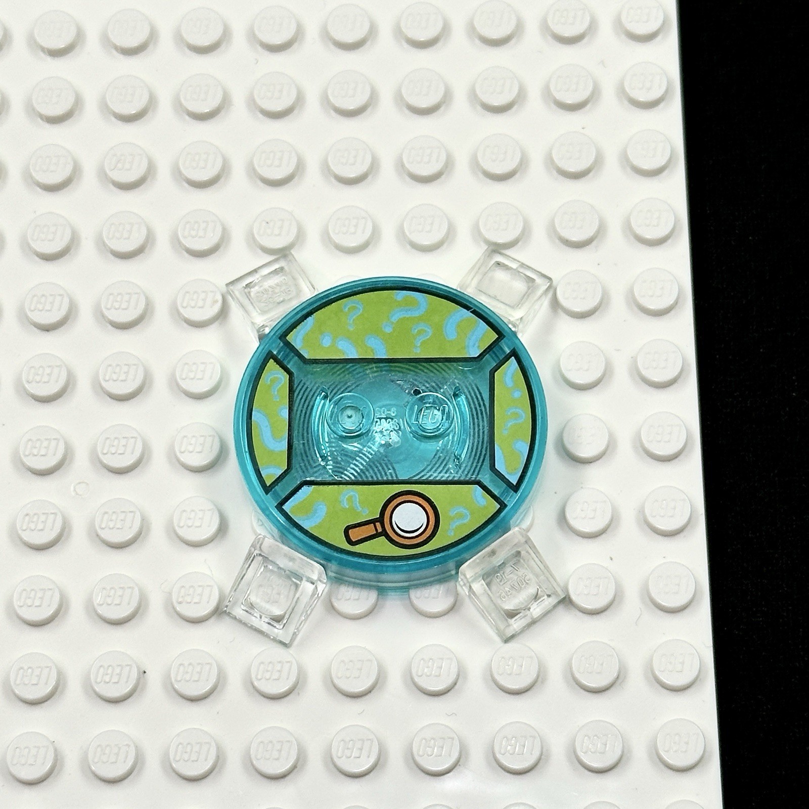 LEGO Dimensions Toy (2) pc Base Disc Tag Only Lot – Scooby-Doo – Shaggy