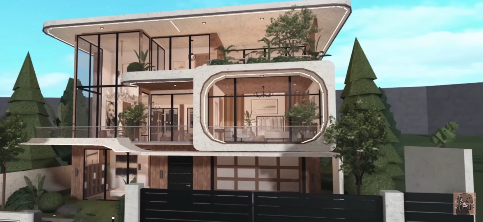 MODERN SUMMER VILLA BLOXBURG.CHECK DESCRIP.FAST BUILDER FOR AFFORDABLE PRICE