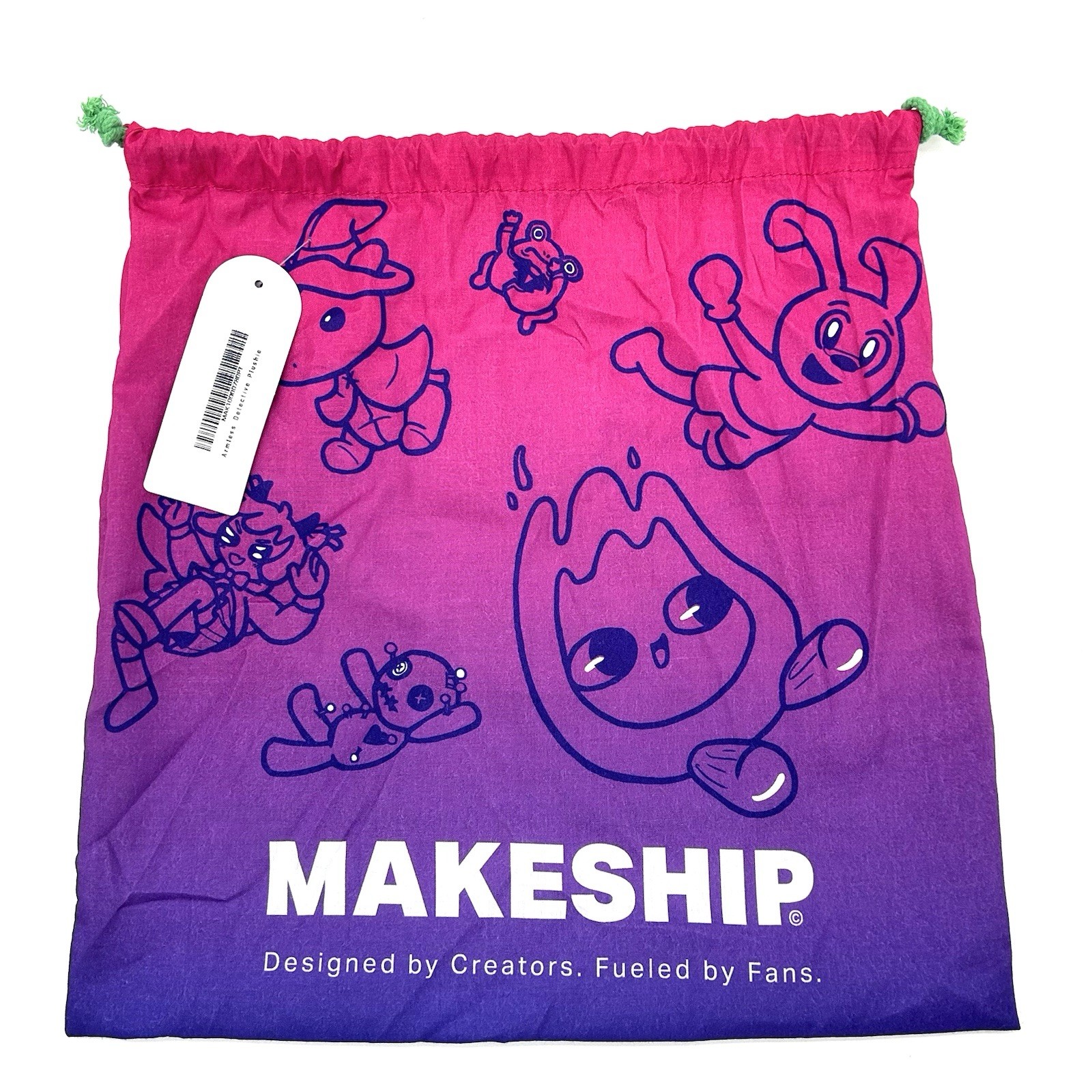 Makeship Armless Detective Plushie Game Plush Top of The Barrel Limited Edition