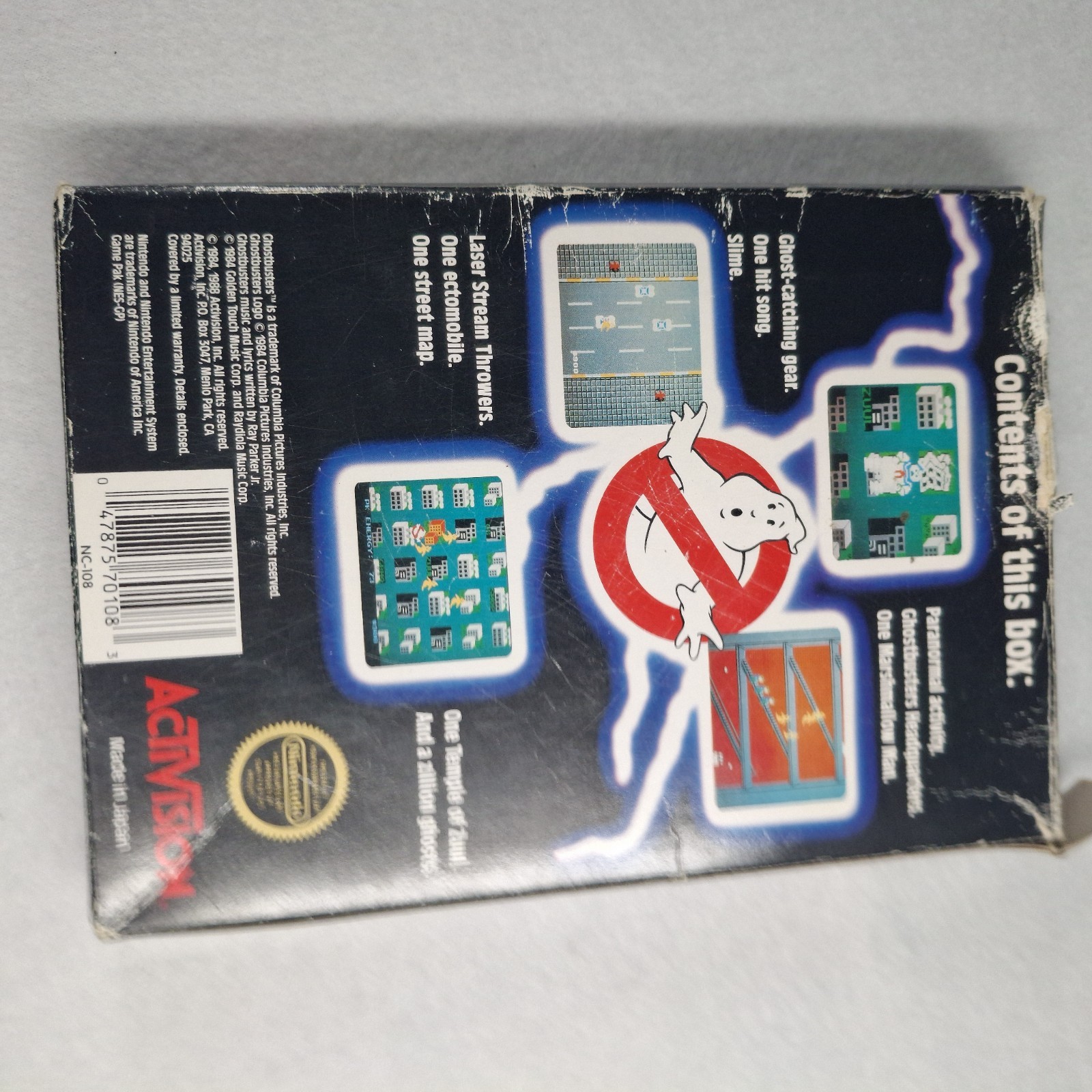 Ghostbusters Nintendo NES In Box You Already Know Who You Gonna Call
