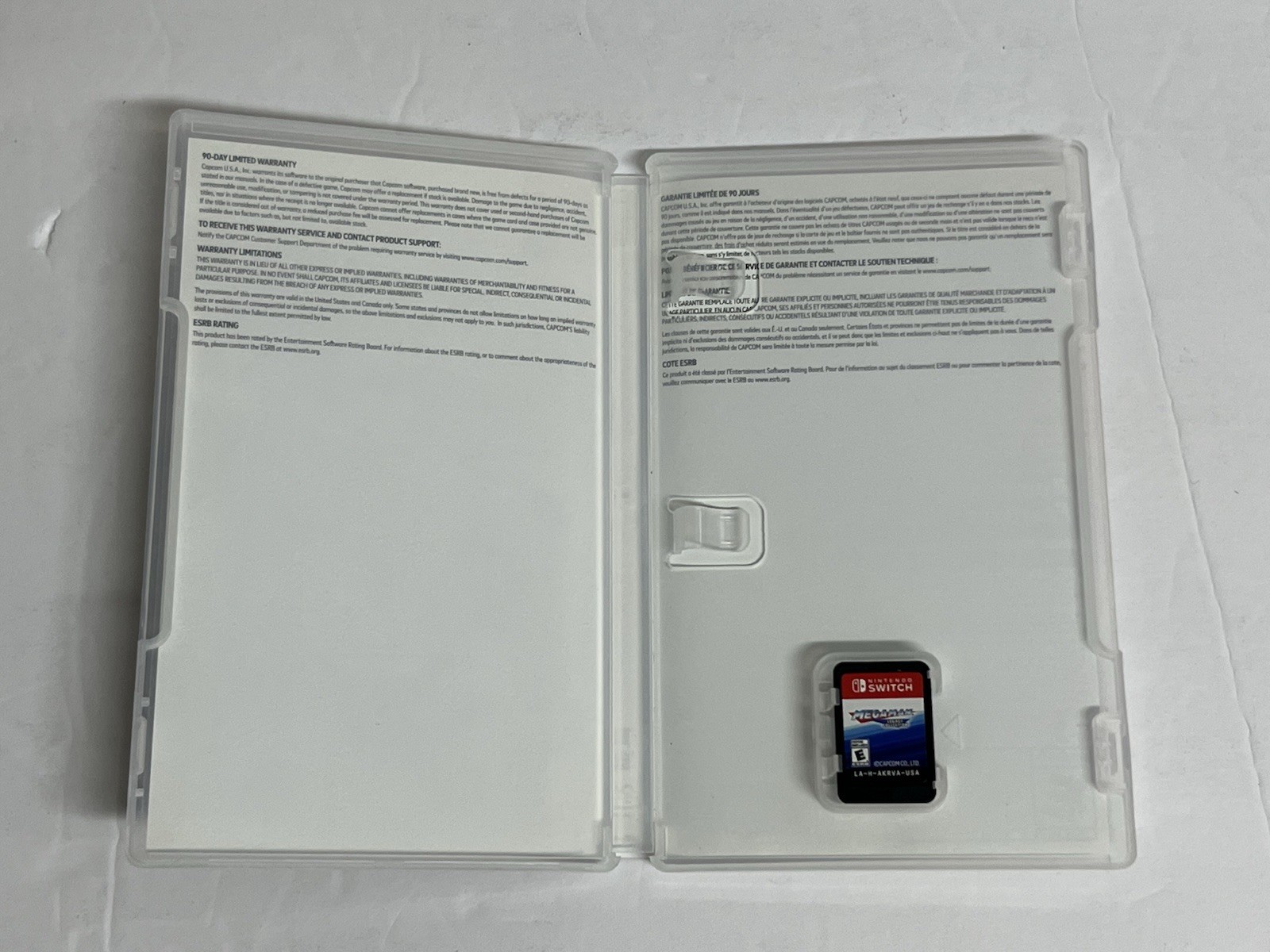 Mega Man Legacy Collection 1 + 2 Nintendo Switch W/Jewel Case Multiplayer TESTED