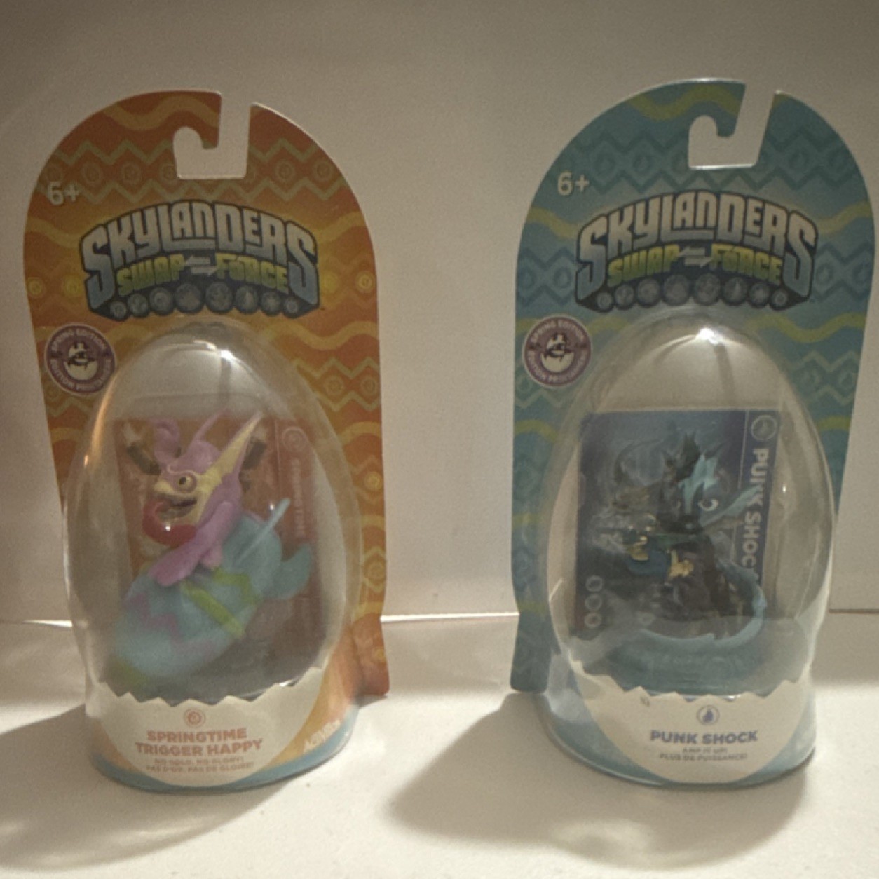 Activision Skylanders SWAP Force Springtime Trigger Happy & Punk Shock NIB