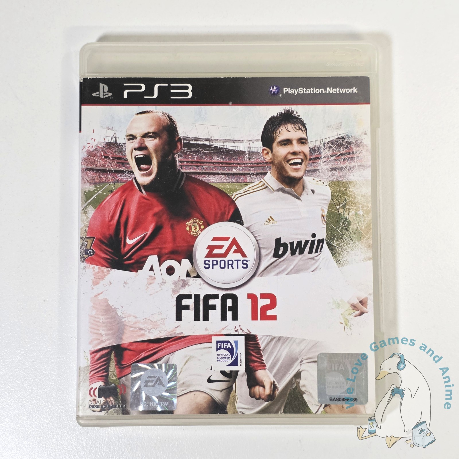 FIFA 12 – PS3 PlayStation 3 Chinese Hong Kong Asia Cover Variant