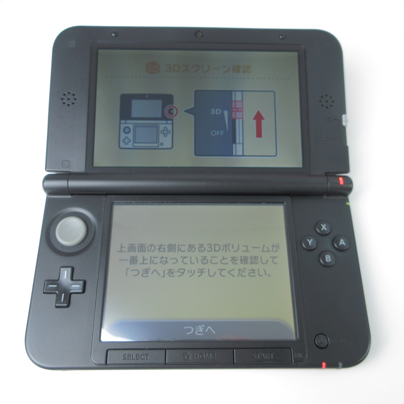 【Excellent】Nintendo 3DS LL XL Red x Black Console Japanese Edition #RET1118/06
