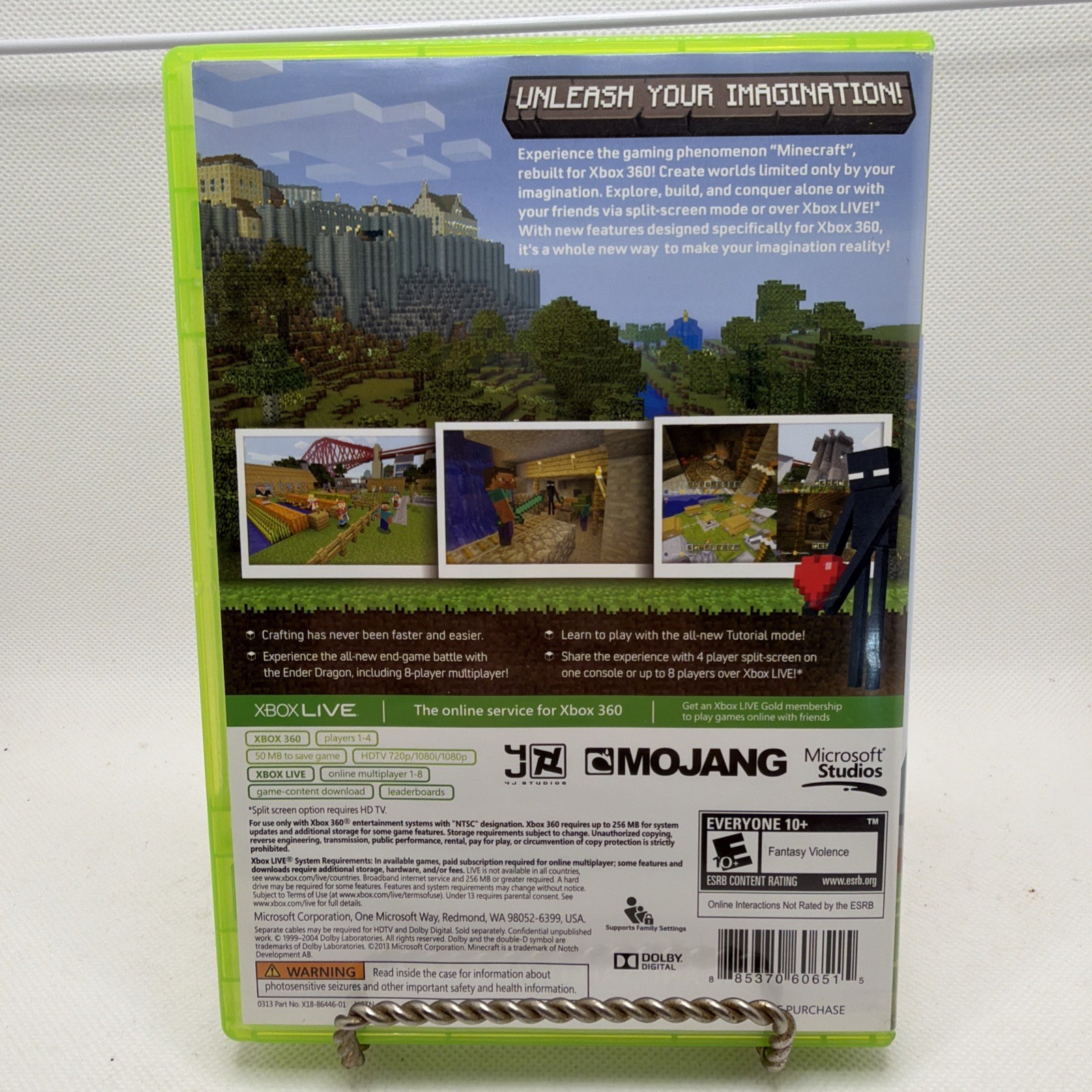 Minecraft (Microsoft Xbox 360, 2013)