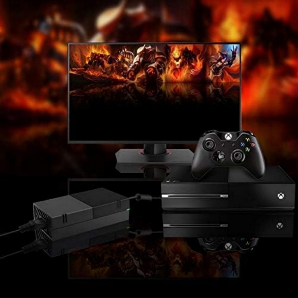 AC Brick Adapter Power Supply Cable Cord Charger For Microsoft XBOX ONE Console