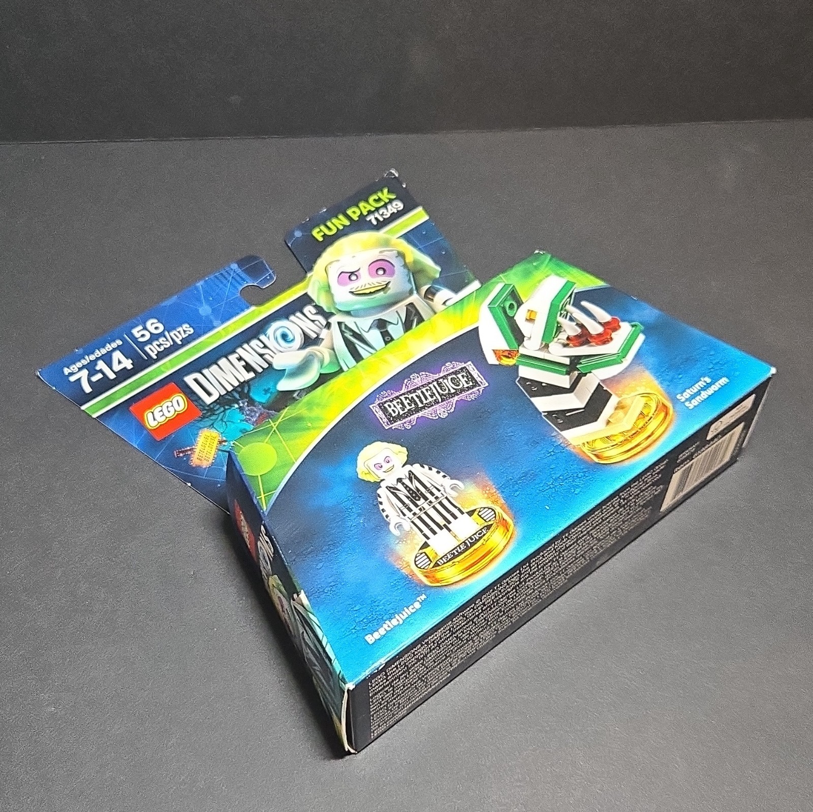 LEGO Dimensions Beetlejuice & Sandworm Character Figure Pack 3-in-1 71349