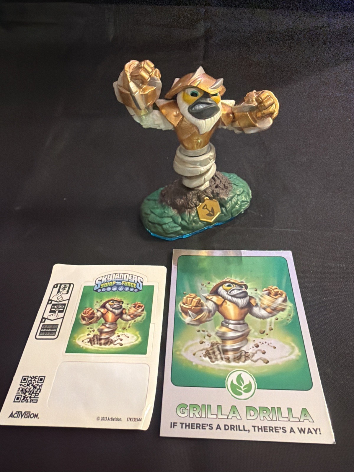 Activision Skylanders: Swap Force GRILLA DRILLA. Life Element Action Figure