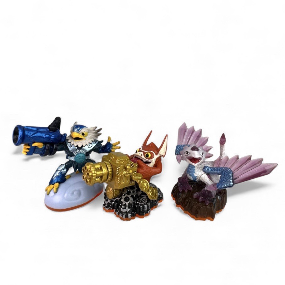 Skylanders Giants Bundle Lot 7 Tree Rex Crusher Eye Brawl Sonic Boom Tested
