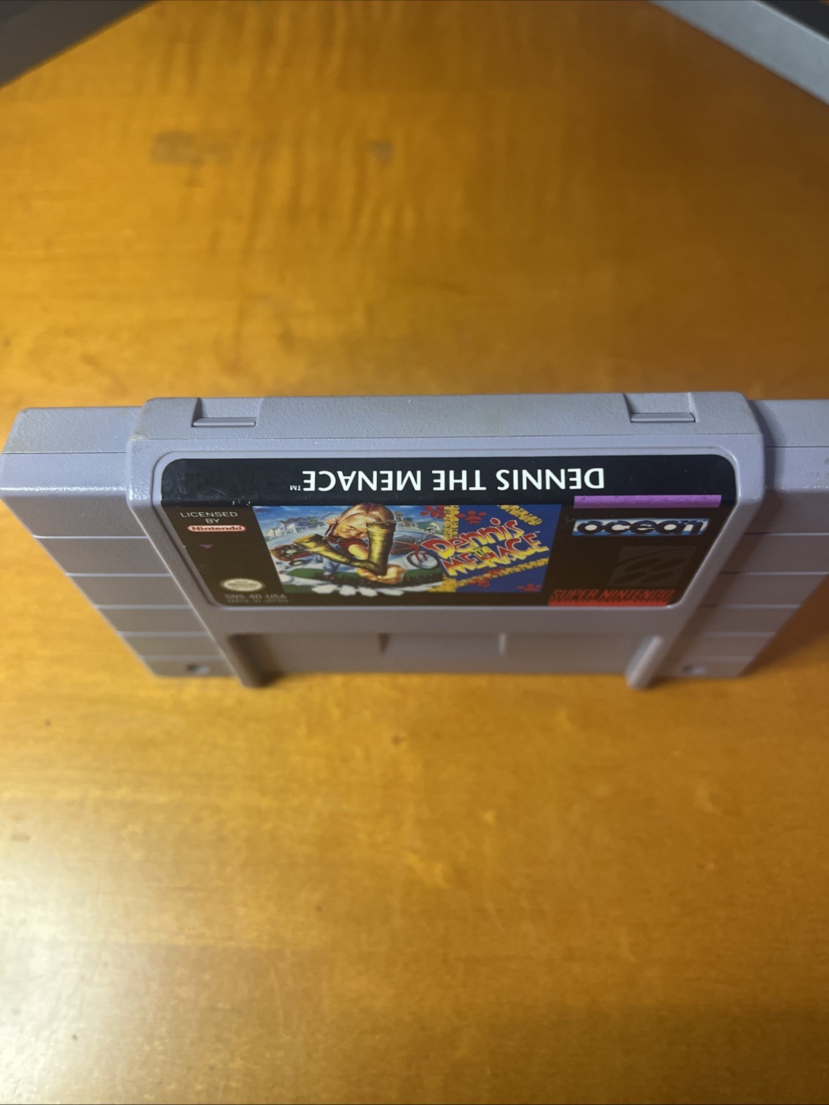 Dennis the Menace (Super Nintendo, SNES) Cleaned Tested Working