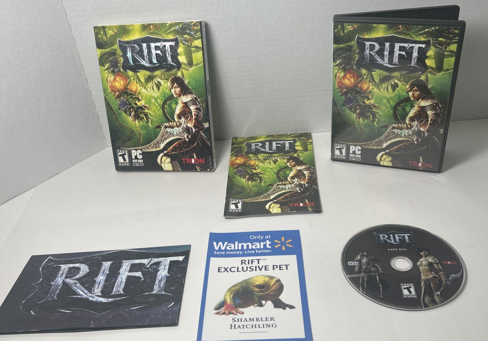 RIFT PC Game Near Mint Likely Unplayed Complete Box Extras Walmart Pet